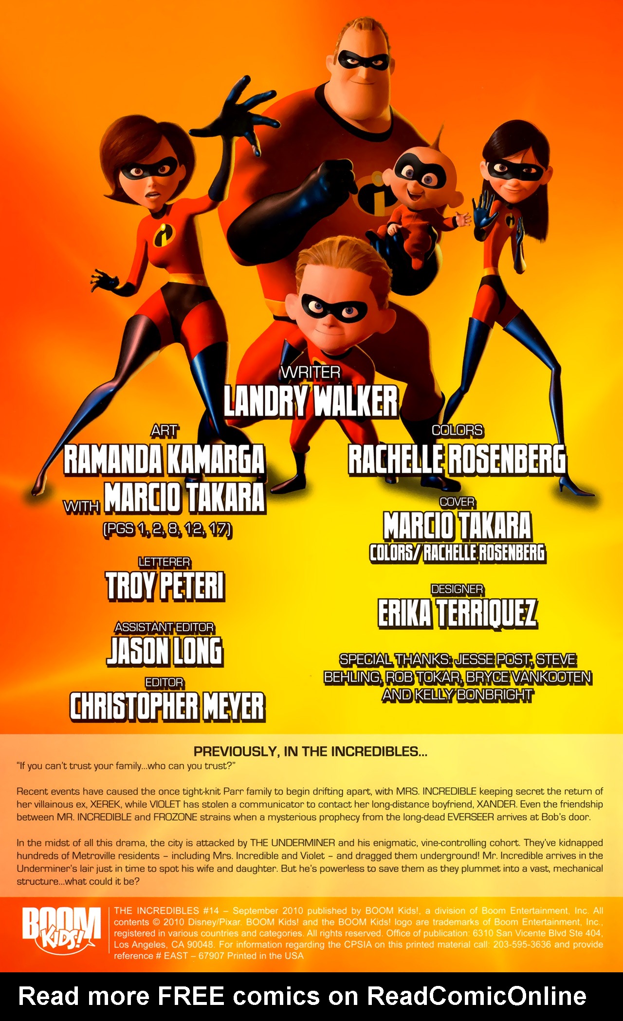 Read online The Incredibles comic -  Issue #14 - 2