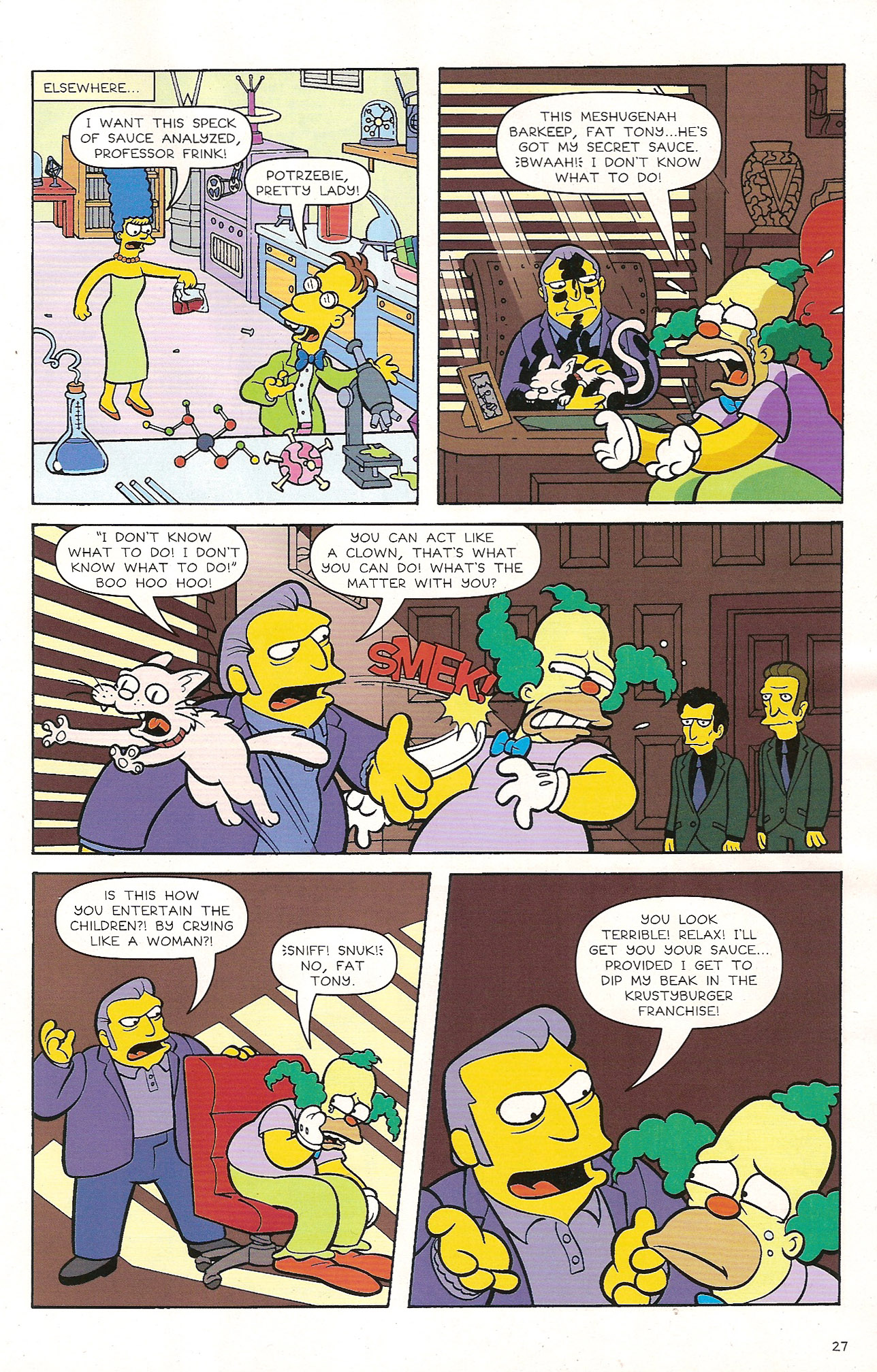 Read online The Simpsons Winter Wingding comic -  Issue #5 - 28