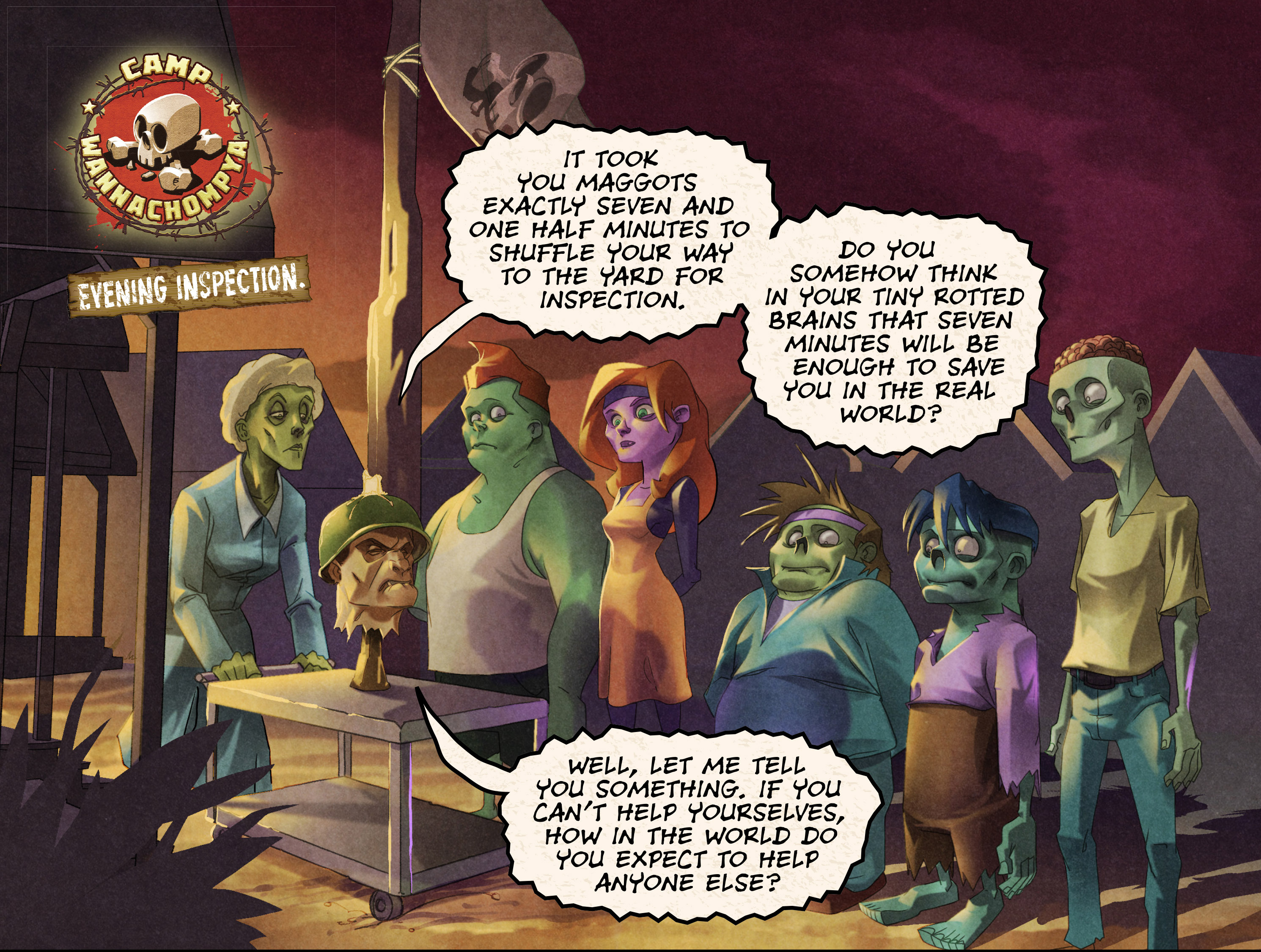Read online Zombie Camp comic -  Issue #1 - 4