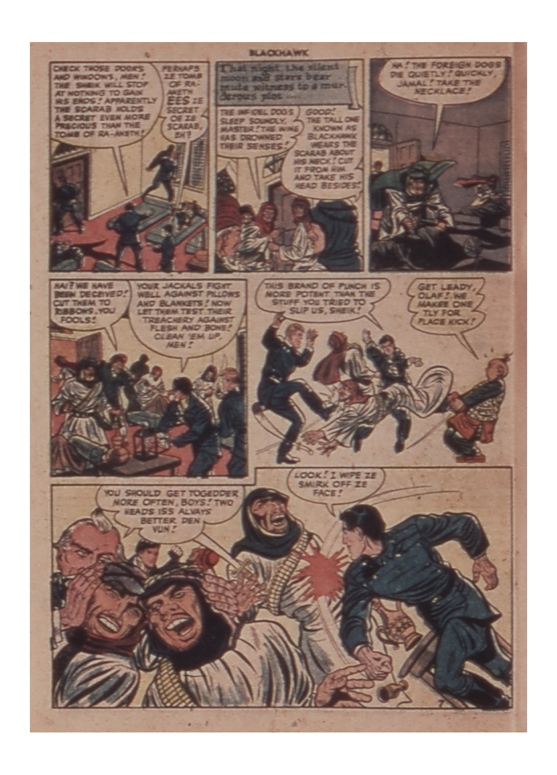 Read online Blackhawk (1957) comic -  Issue #19 - 44