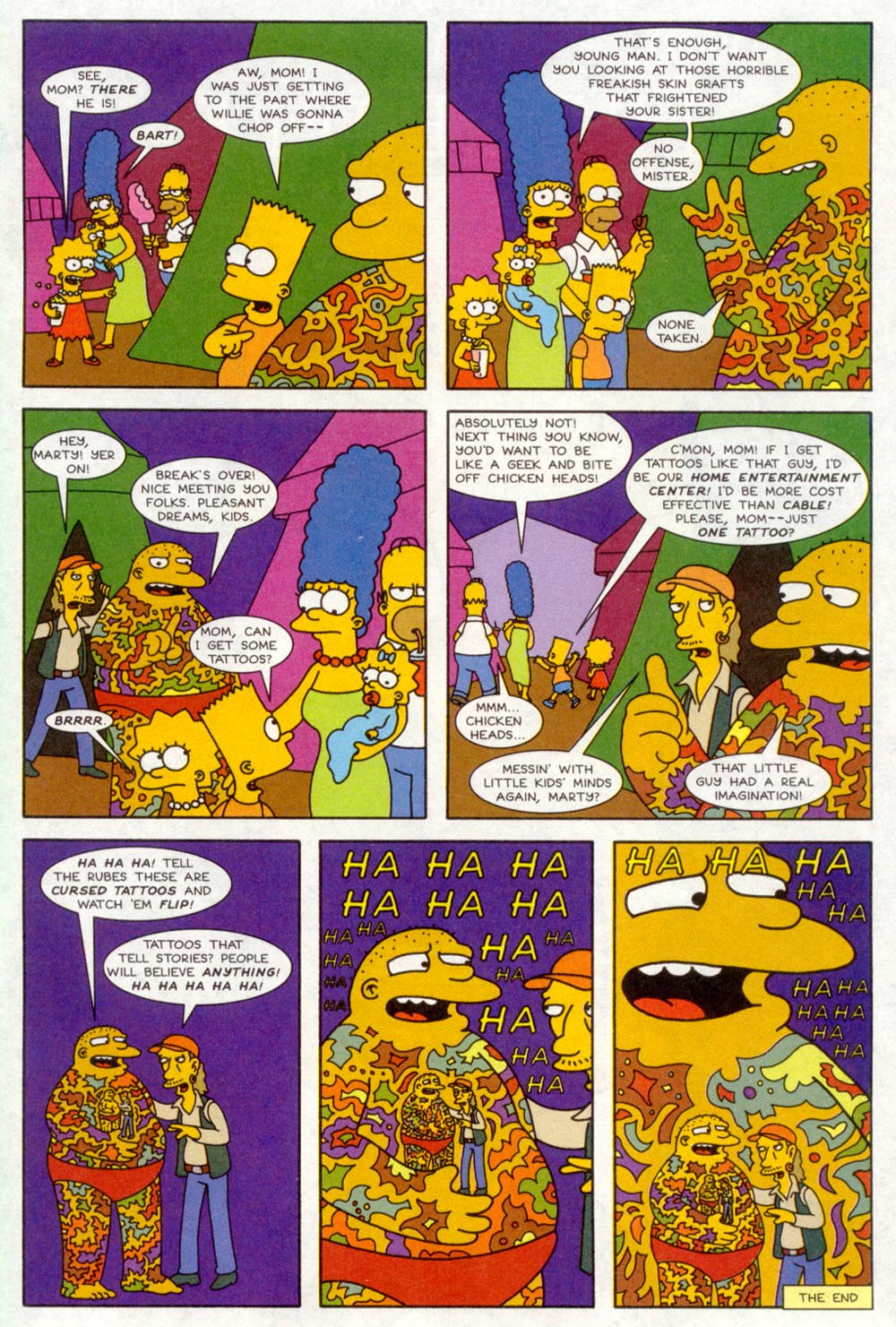 Read online Treehouse of Horror comic -  Issue #4 - 27