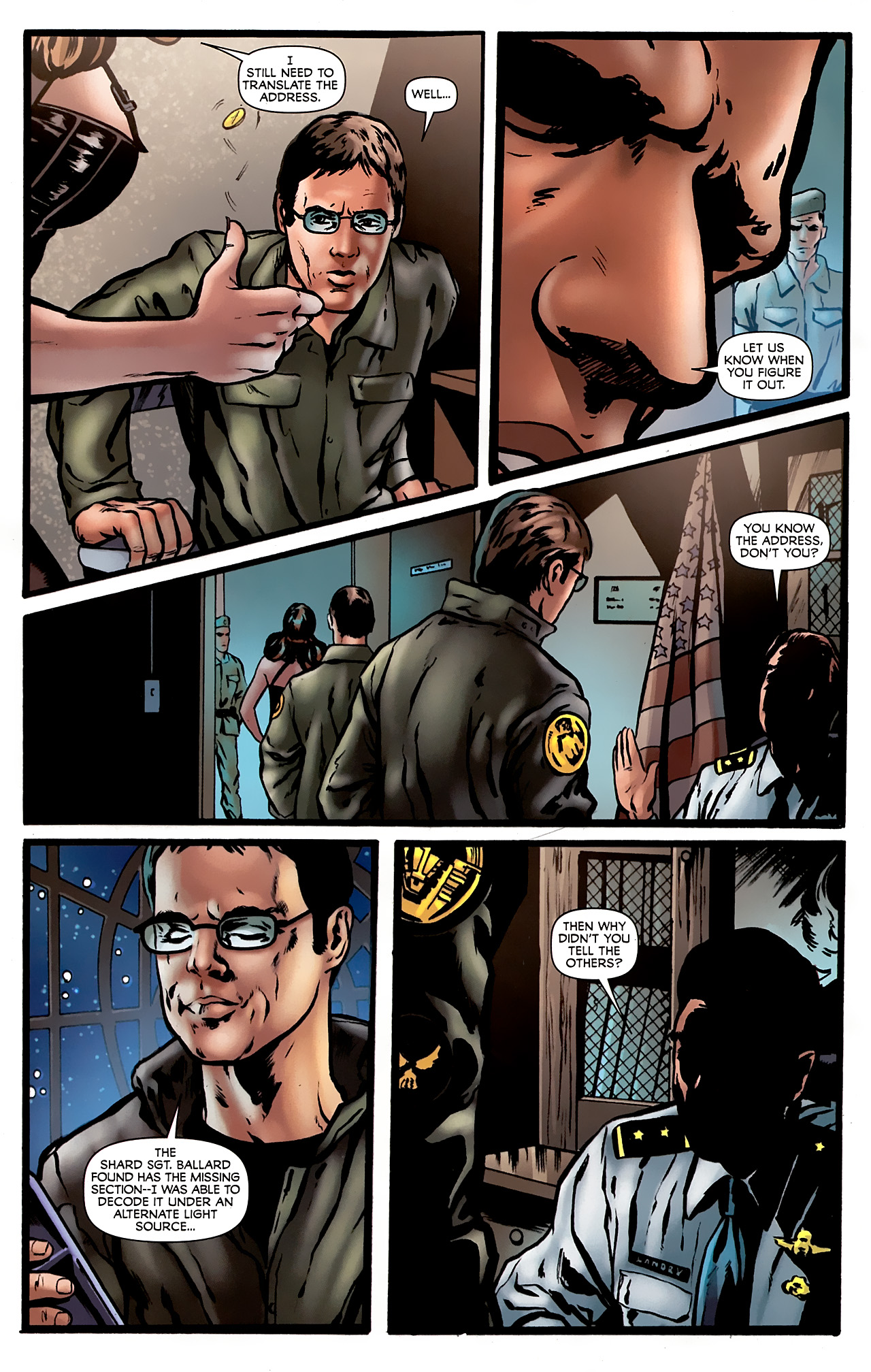 Read online Stargate: Daniel Jackson comic -  Issue #1 - 22