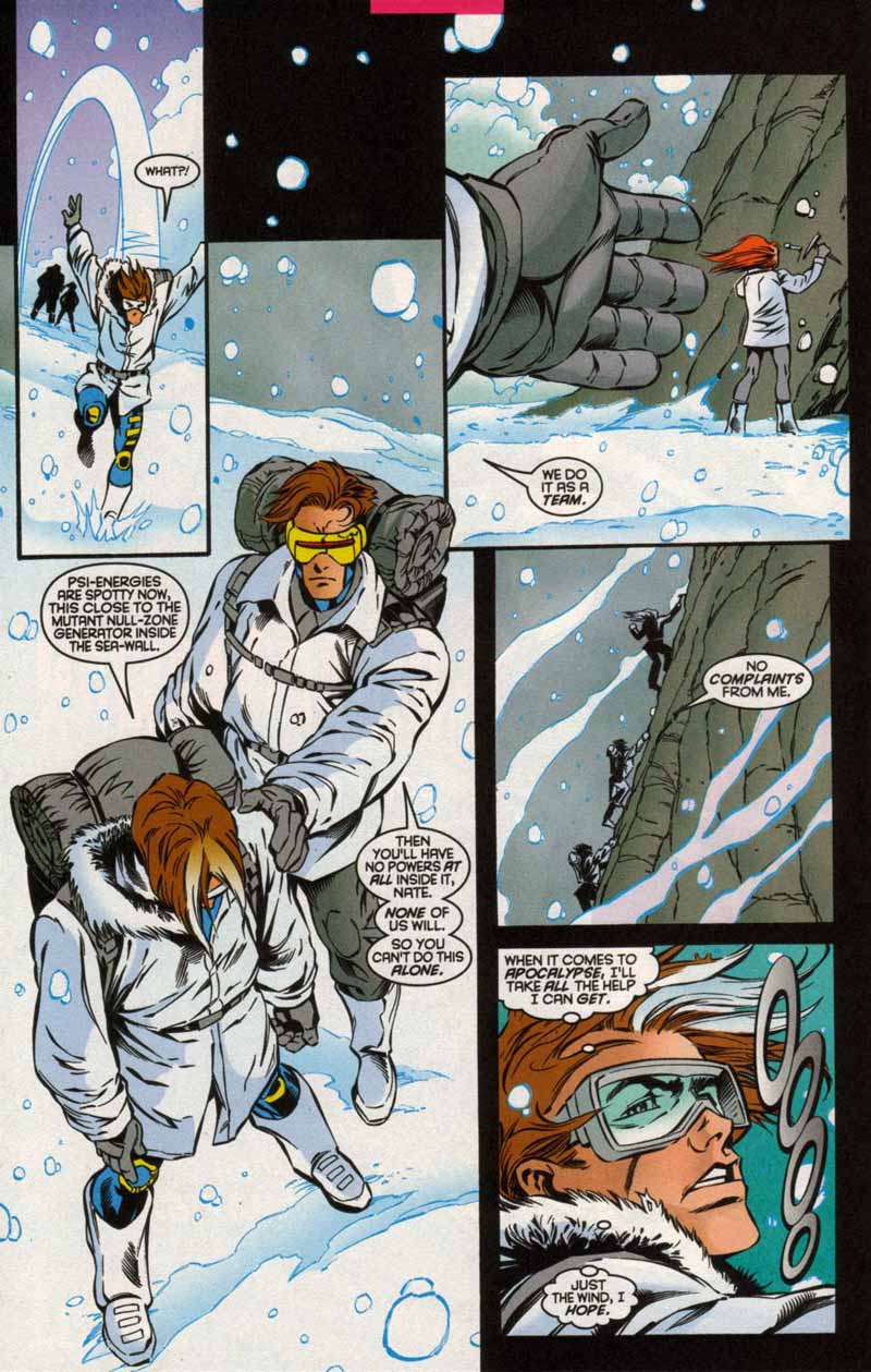 Read online X-Man comic -  Issue #53 - 17
