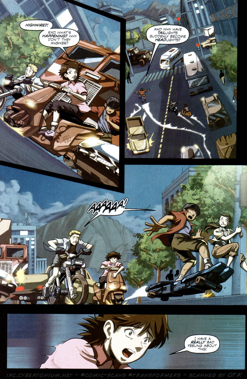 Read online Transformers Armada comic -  Issue #8 - 13