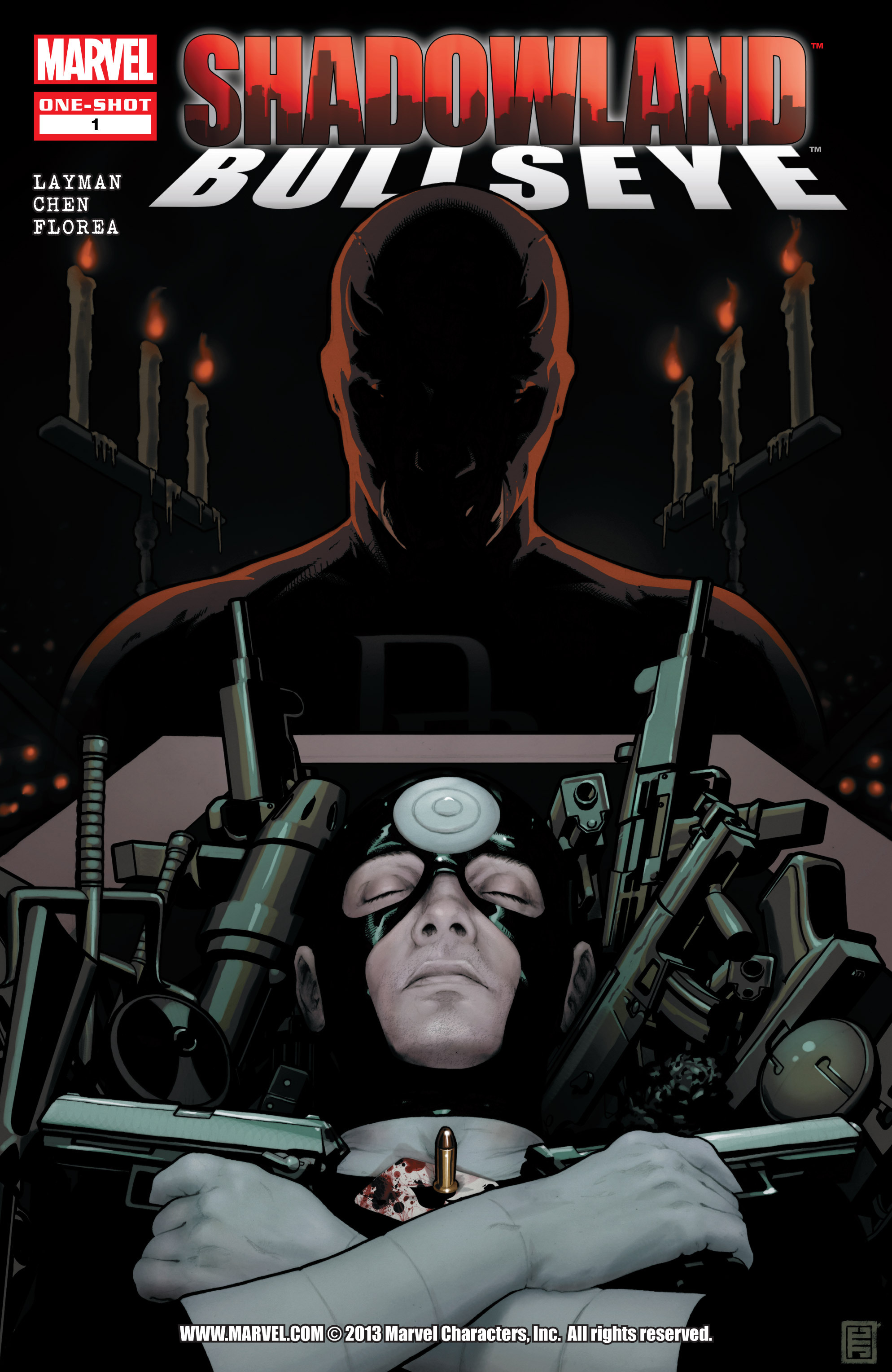 Read online Shadowland: Bullseye comic -  Issue # Full - 1