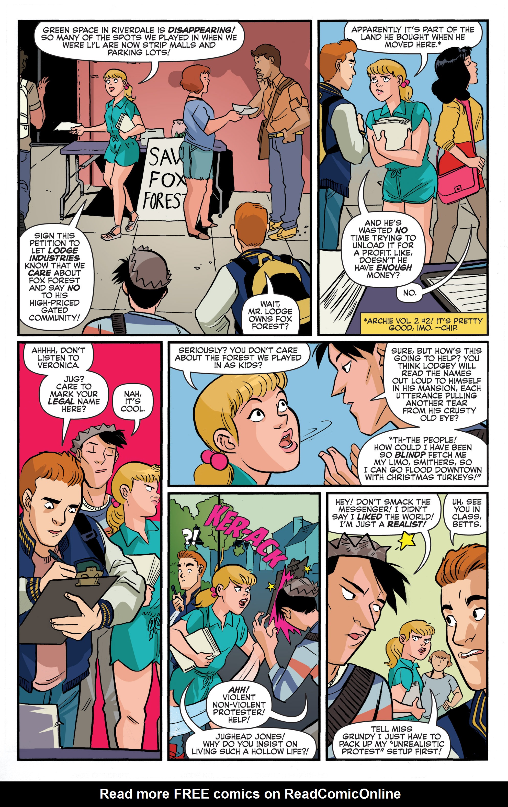 Read online Jughead (2015) comic -  Issue #1 - 6