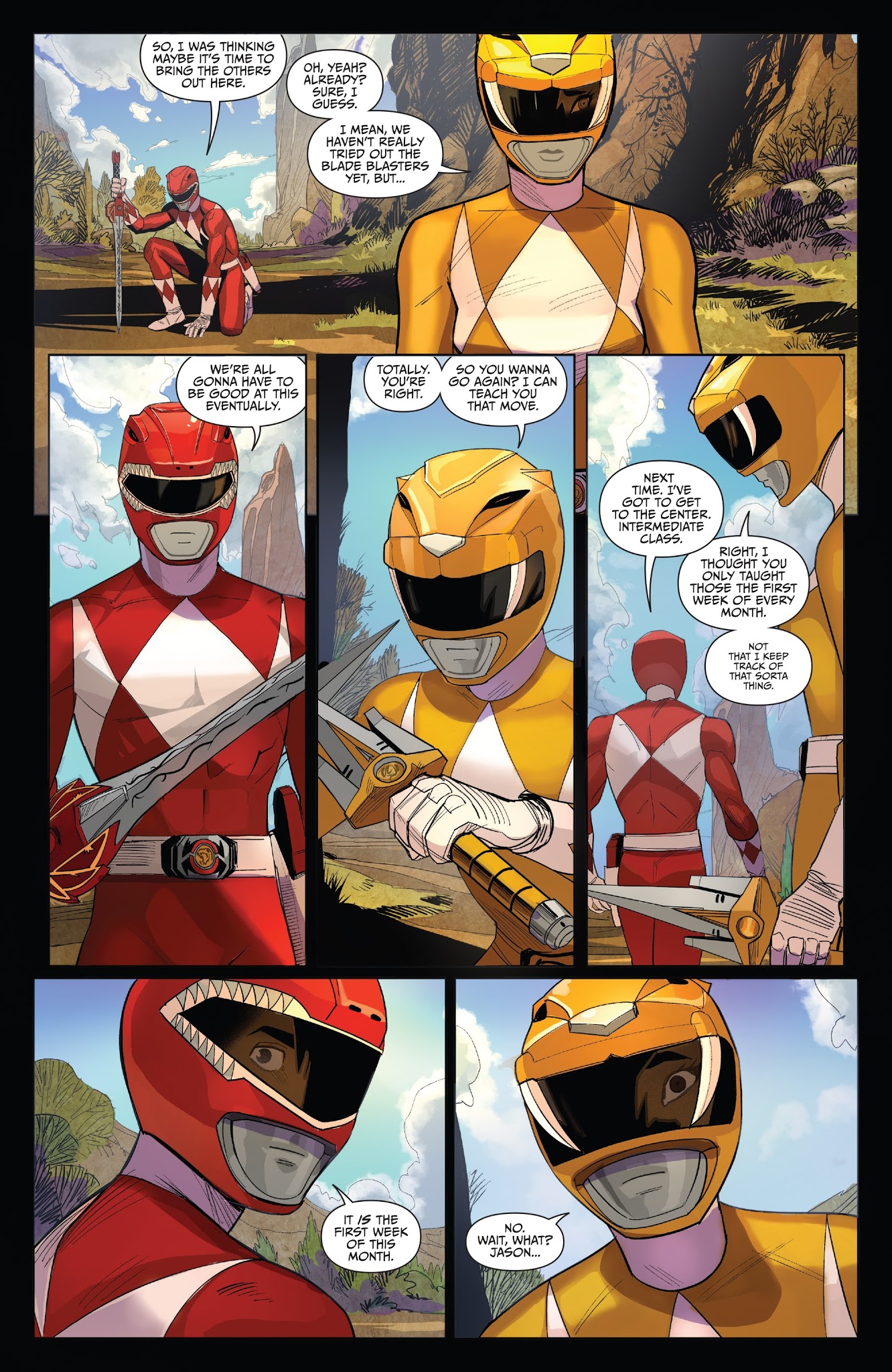 Read online Saban's Go Go Power Rangers comic -  Issue #3 - 11