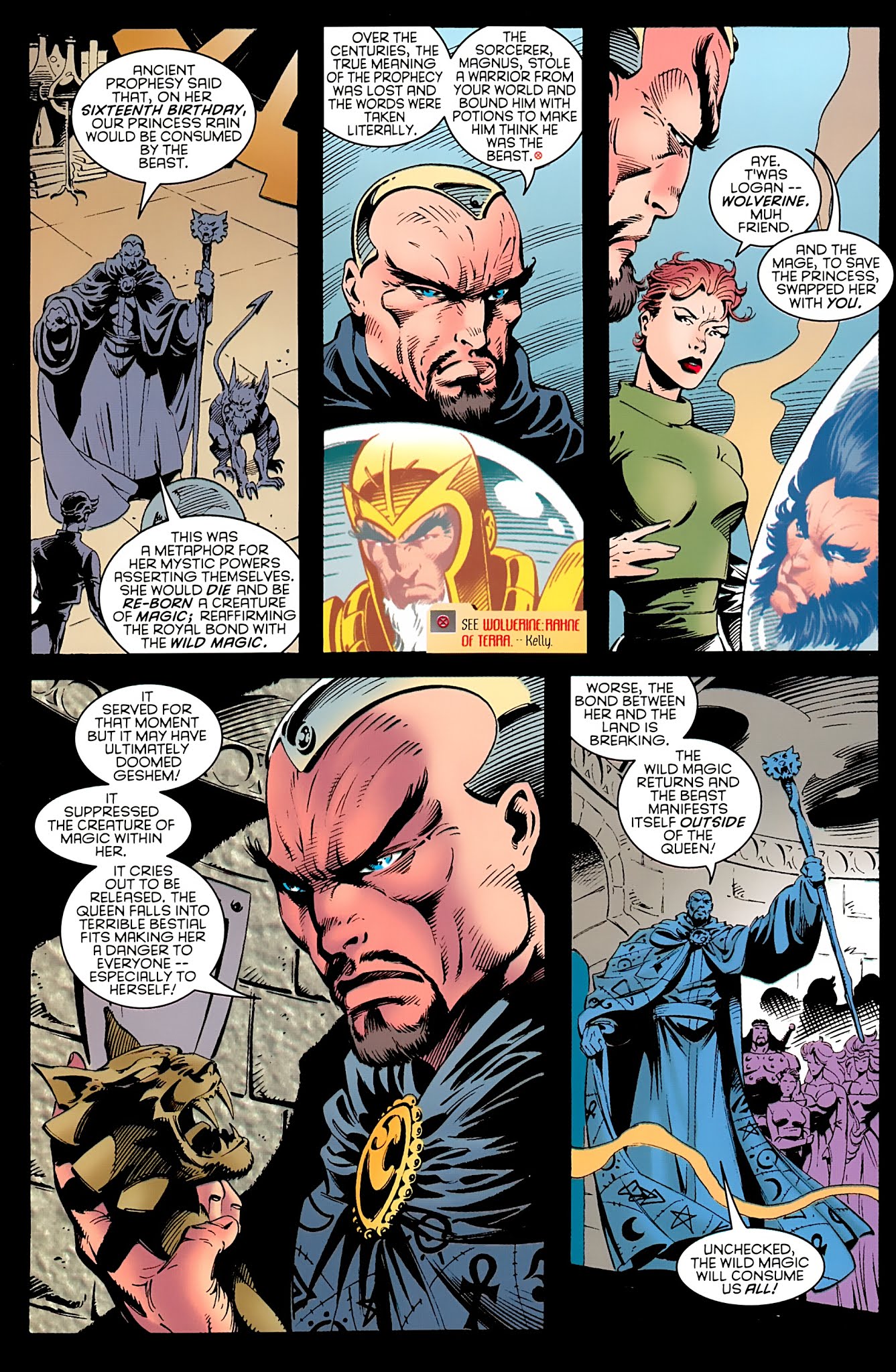 Read online Wolverine: Knight of Terra comic -  Issue # Full - 22