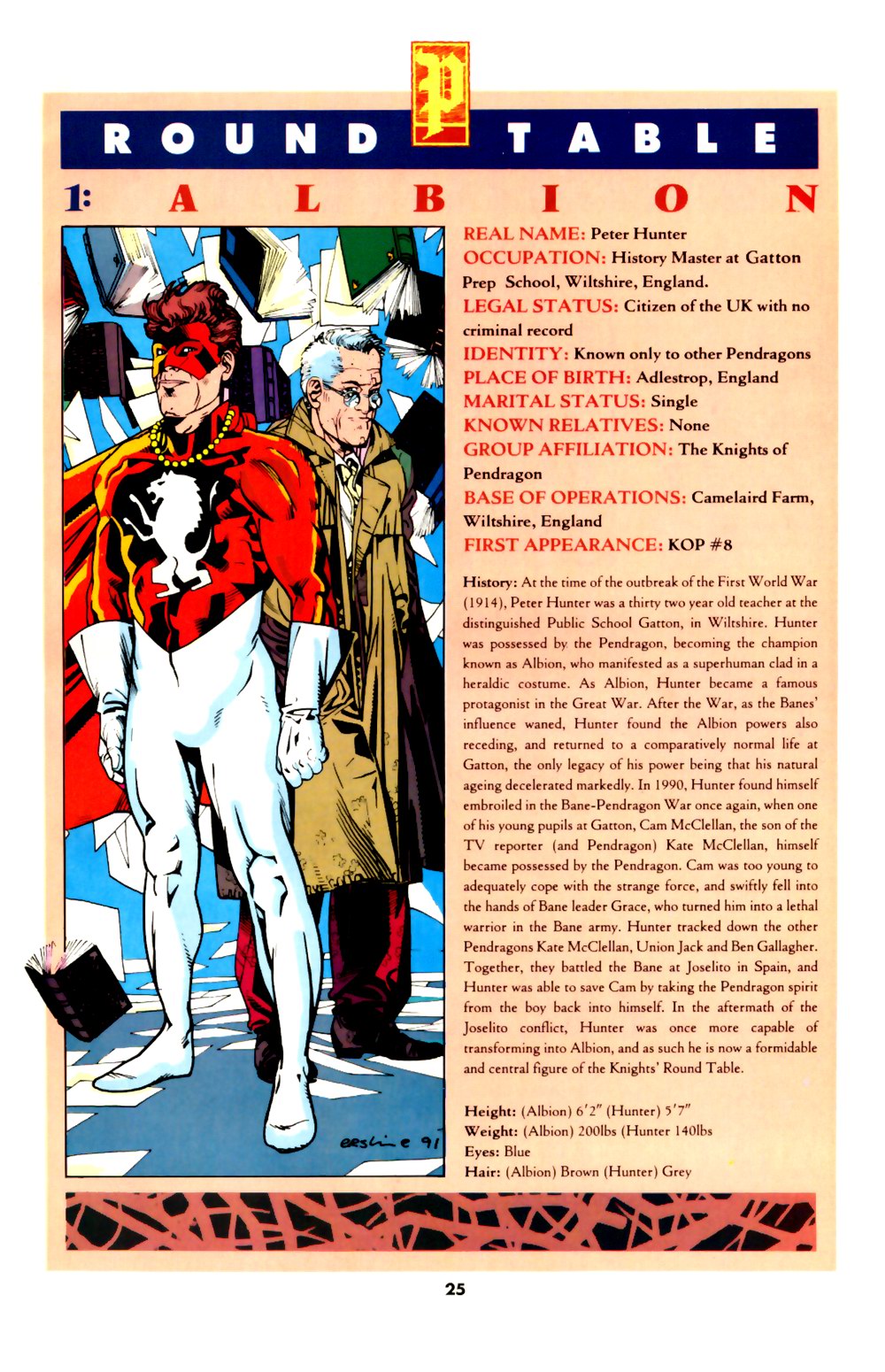 Read online The Knights of Pendragon comic -  Issue #14 - 25