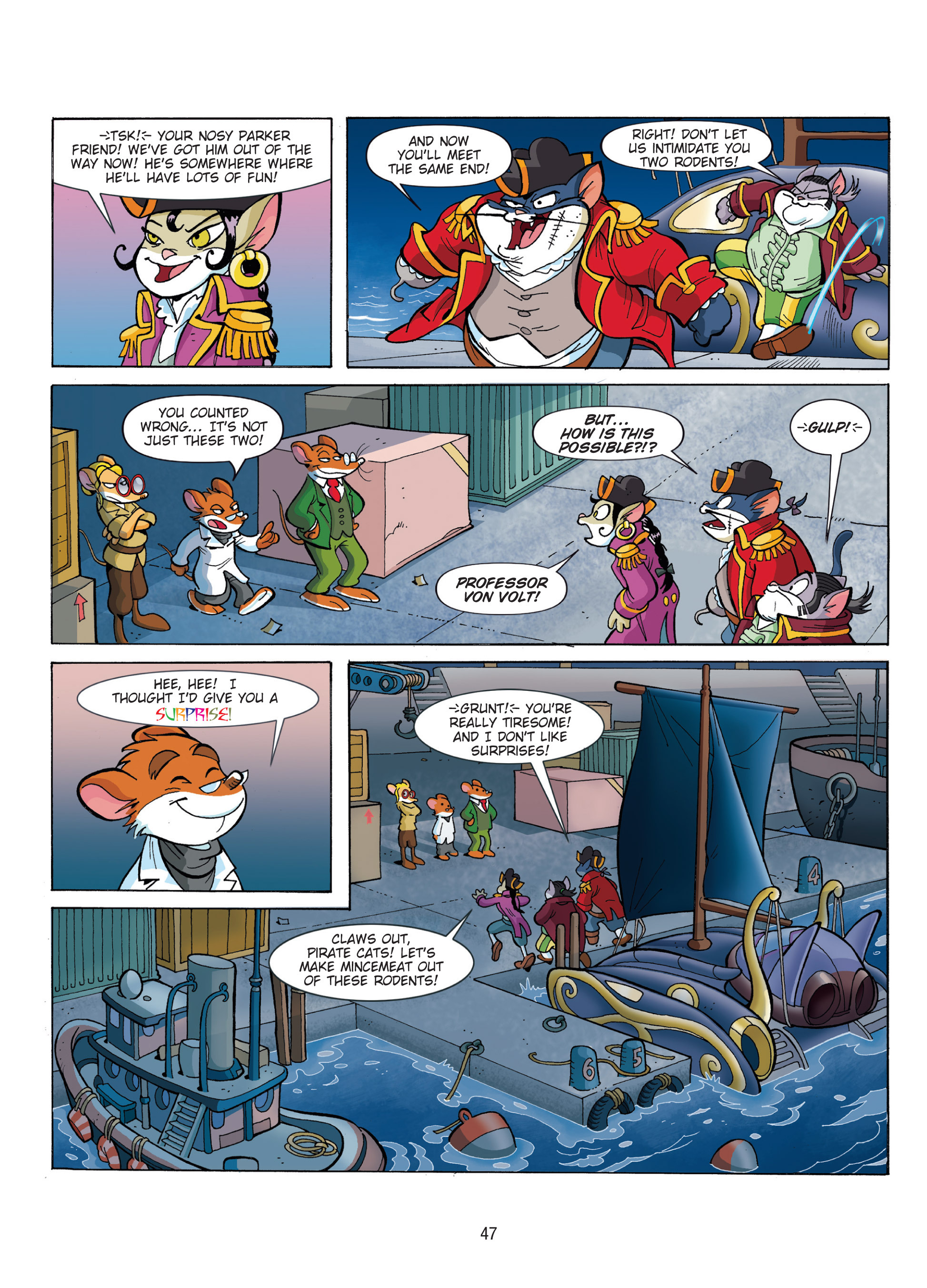 Read online Geronimo Stilton comic -  Issue # TPB 7 - 47
