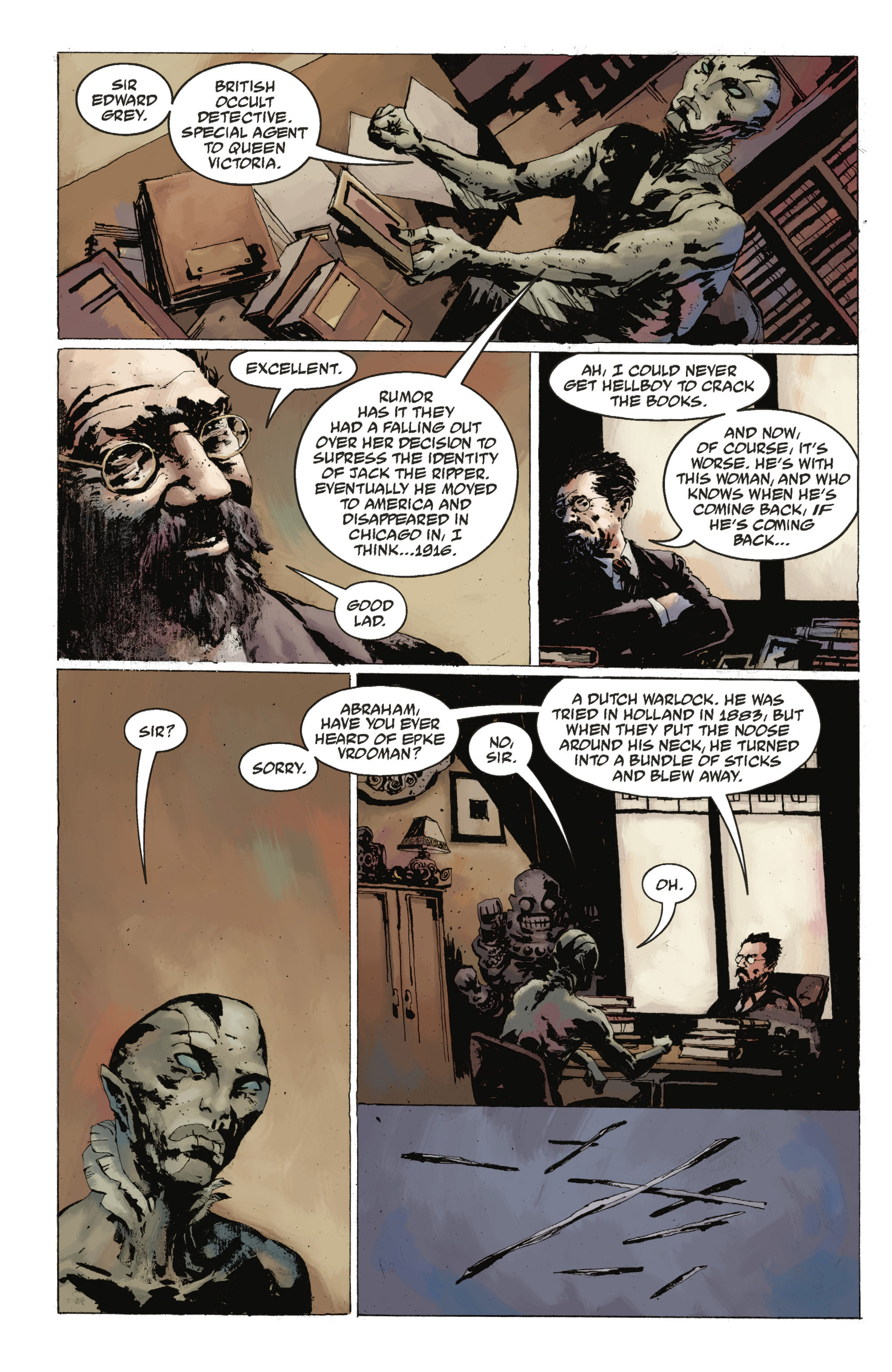 Read online Abe Sapien: The Drowning comic -  Issue #Abe Sapien: The Drowning _TPB - 23