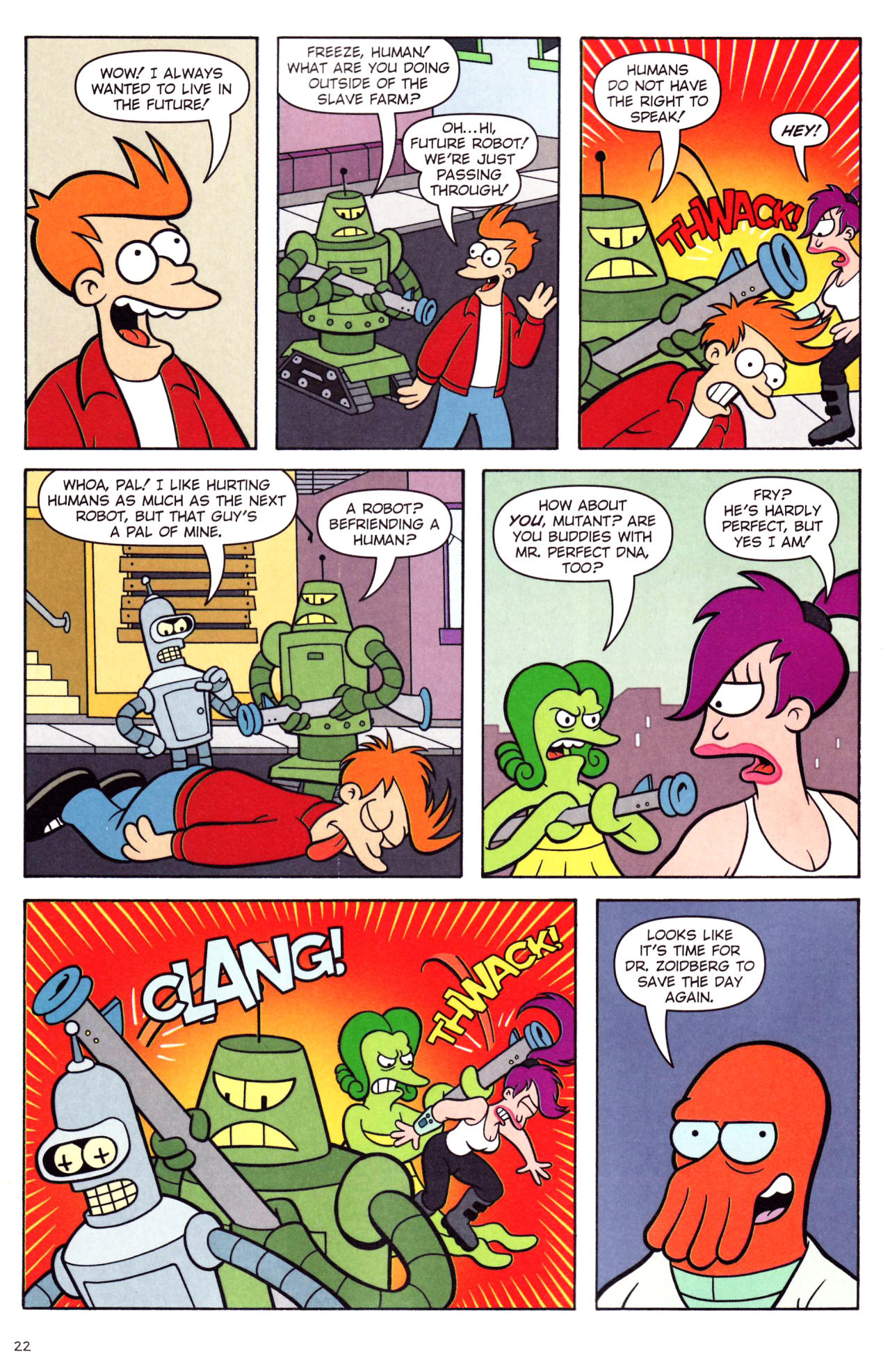 Read online Futurama Comics comic -  Issue #32 - 17
