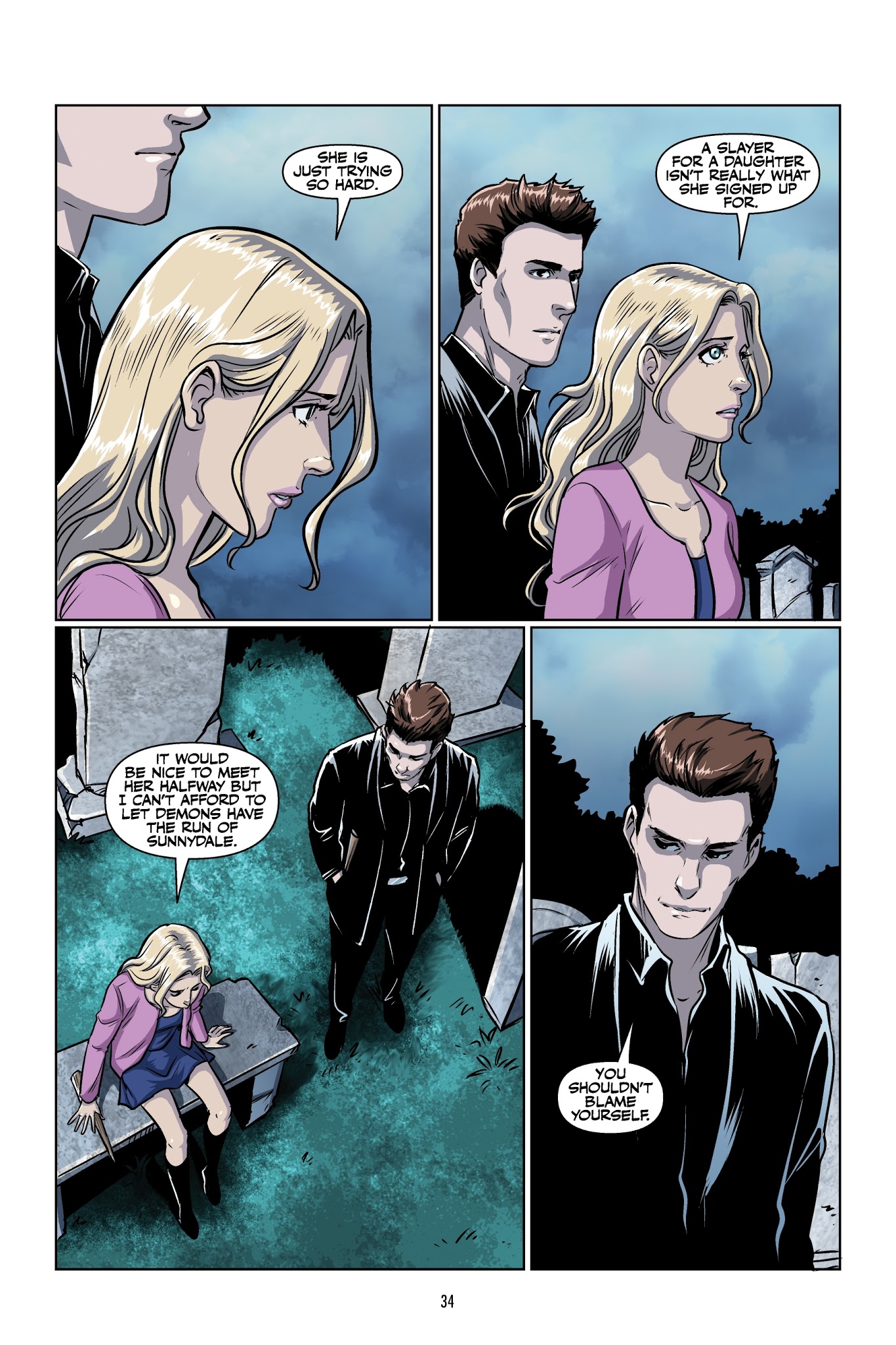 Read online Buffy: The High School Years–Parental Parasite comic -  Issue # TPB - 36