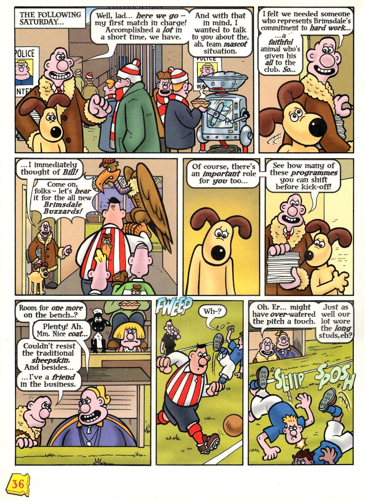 Wallace & Gromit Comic issue 10 - Page 34
