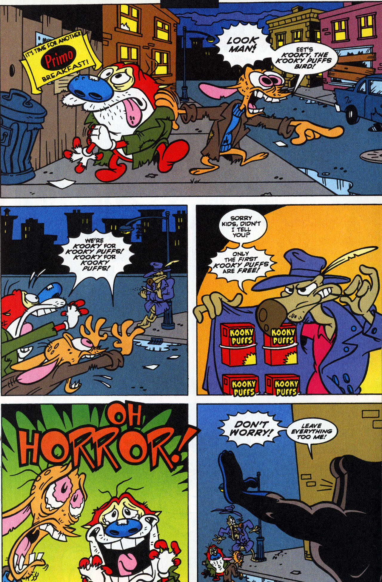 Read online The Ren & Stimpy Show Special: Powdered Toastman's Cereal Serial comic -  Issue # Full - 30