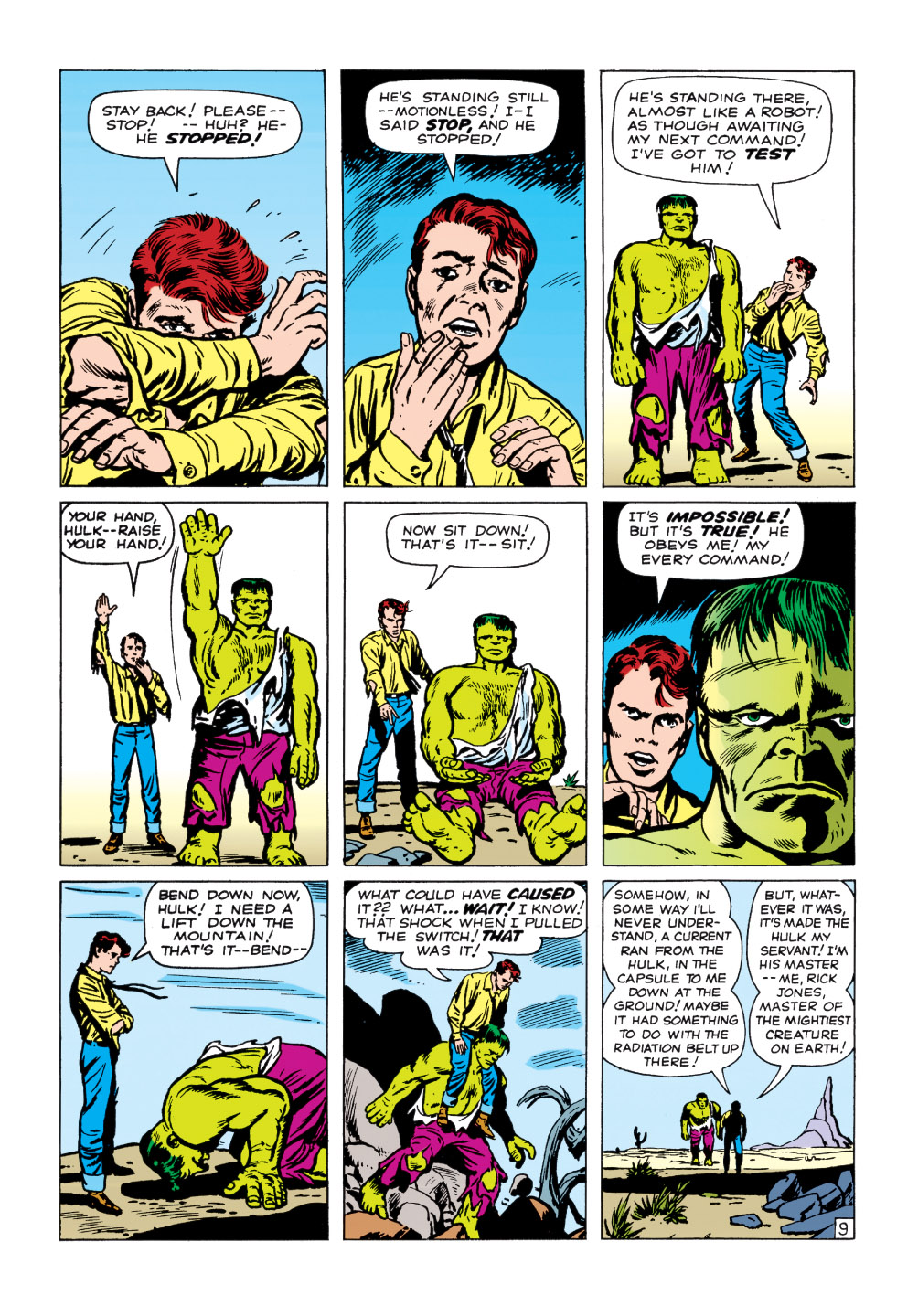 Read online Marvel Masterworks: The Incredible Hulk comic -  Issue # TPB 1 (Part 1) - 62