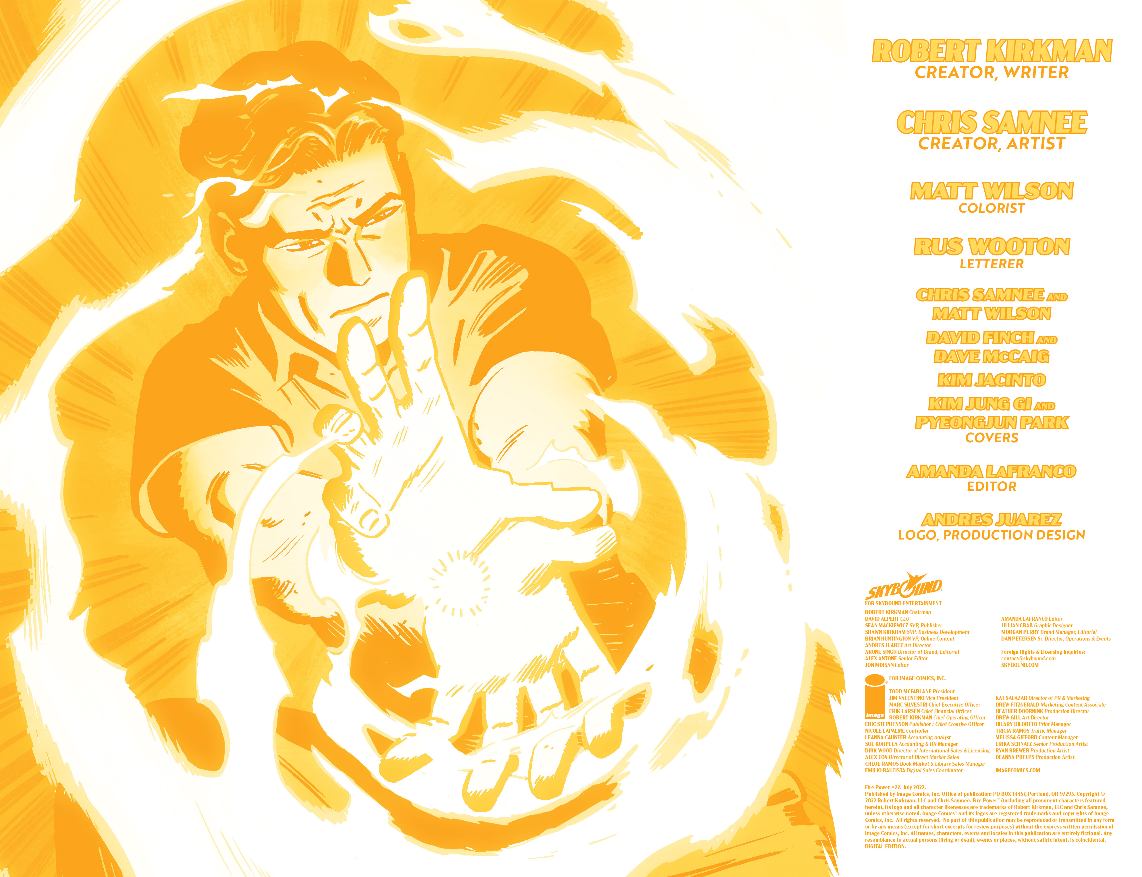 Read online Fire Power comic -  Issue #22 - 2