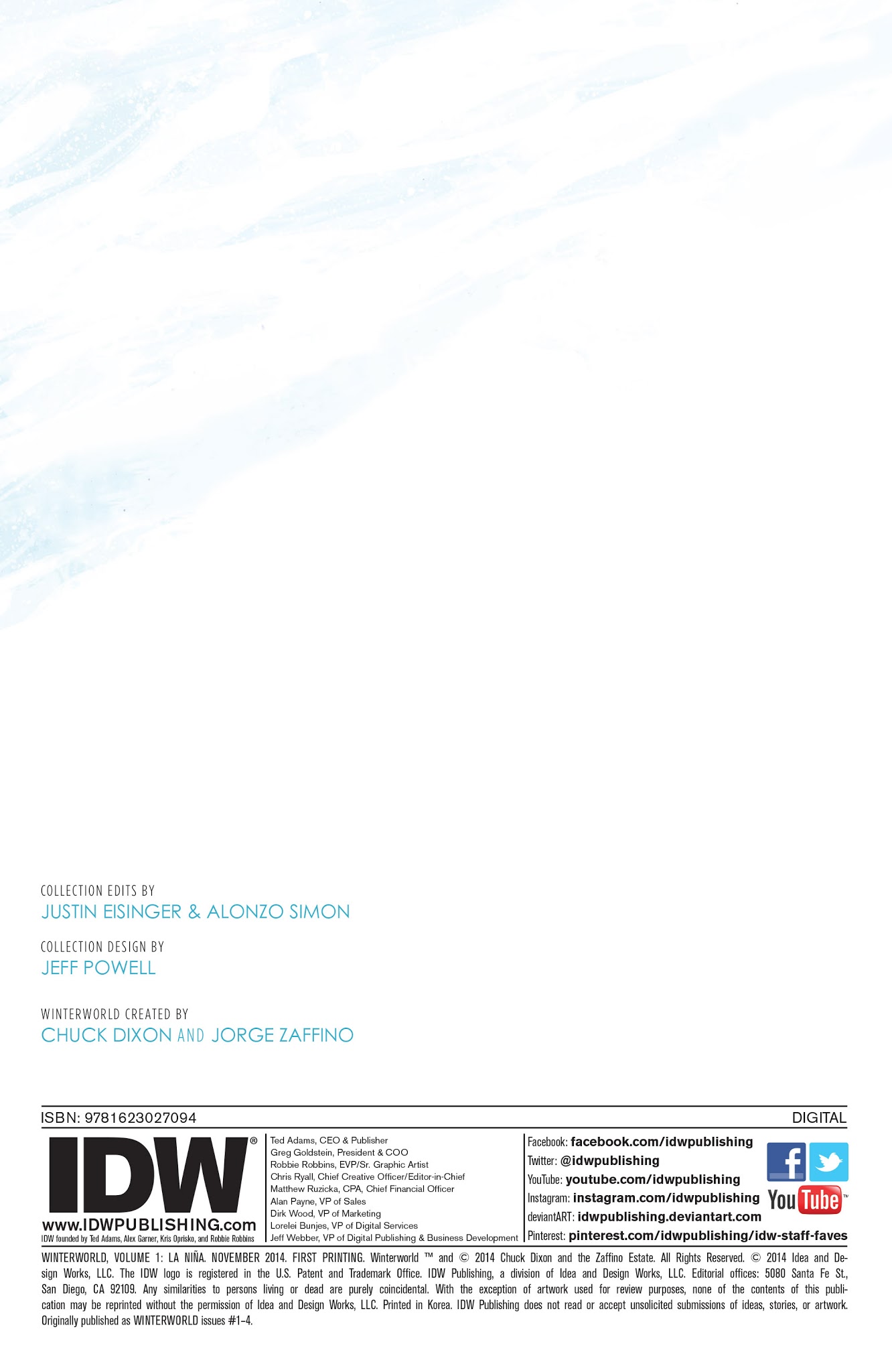 Read online Winterworld (2014) comic -  Issue # TPB 1 - 3