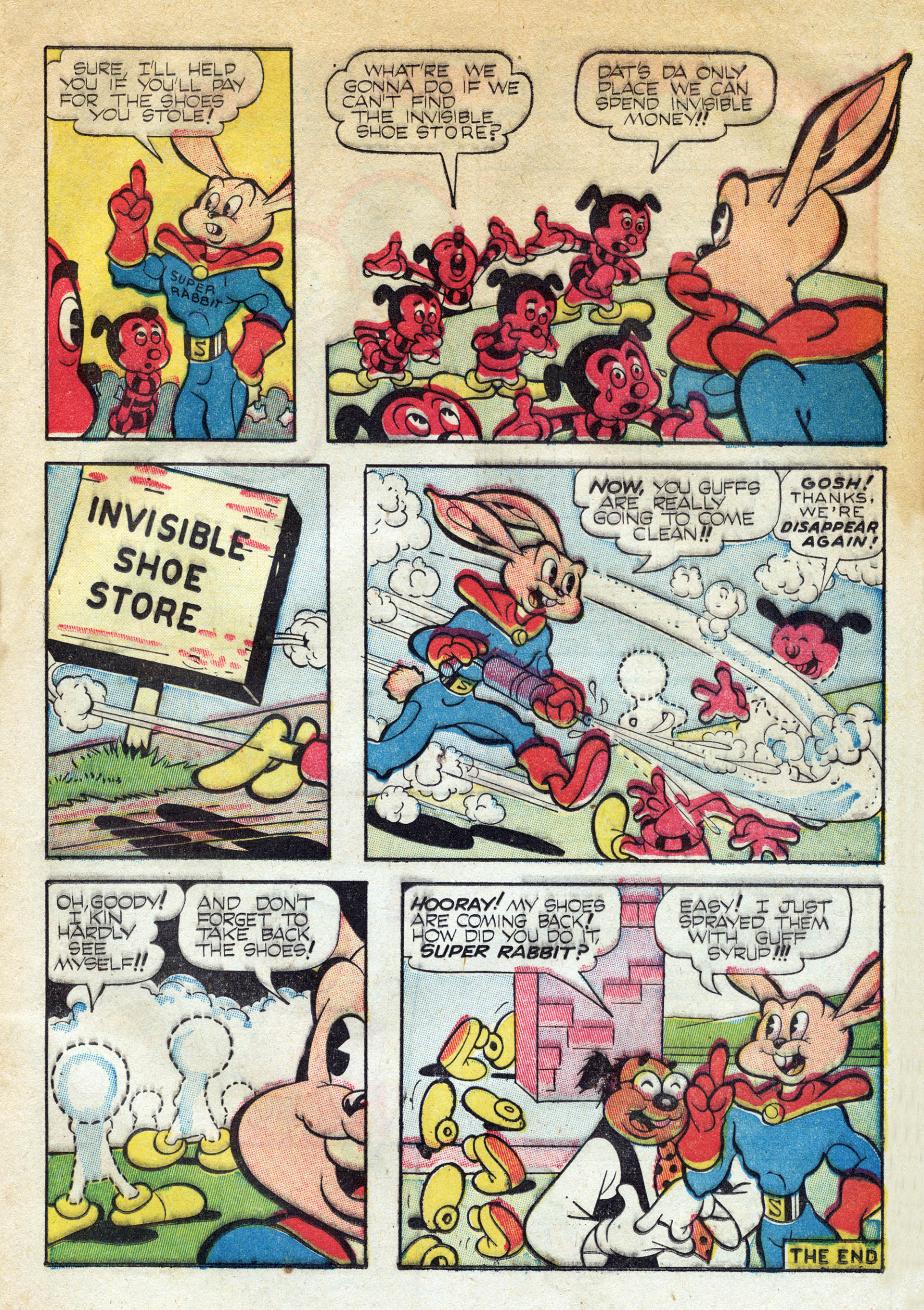 Read online Super Rabbit comic -  Issue #4 - 17