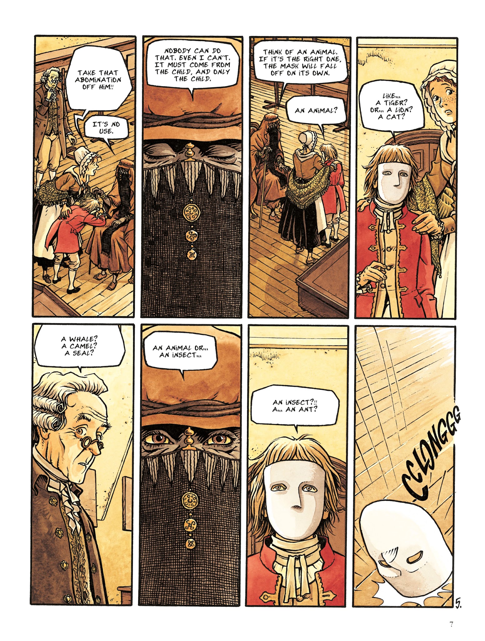 Read online Game of Masks comic -  Issue #1 - 9