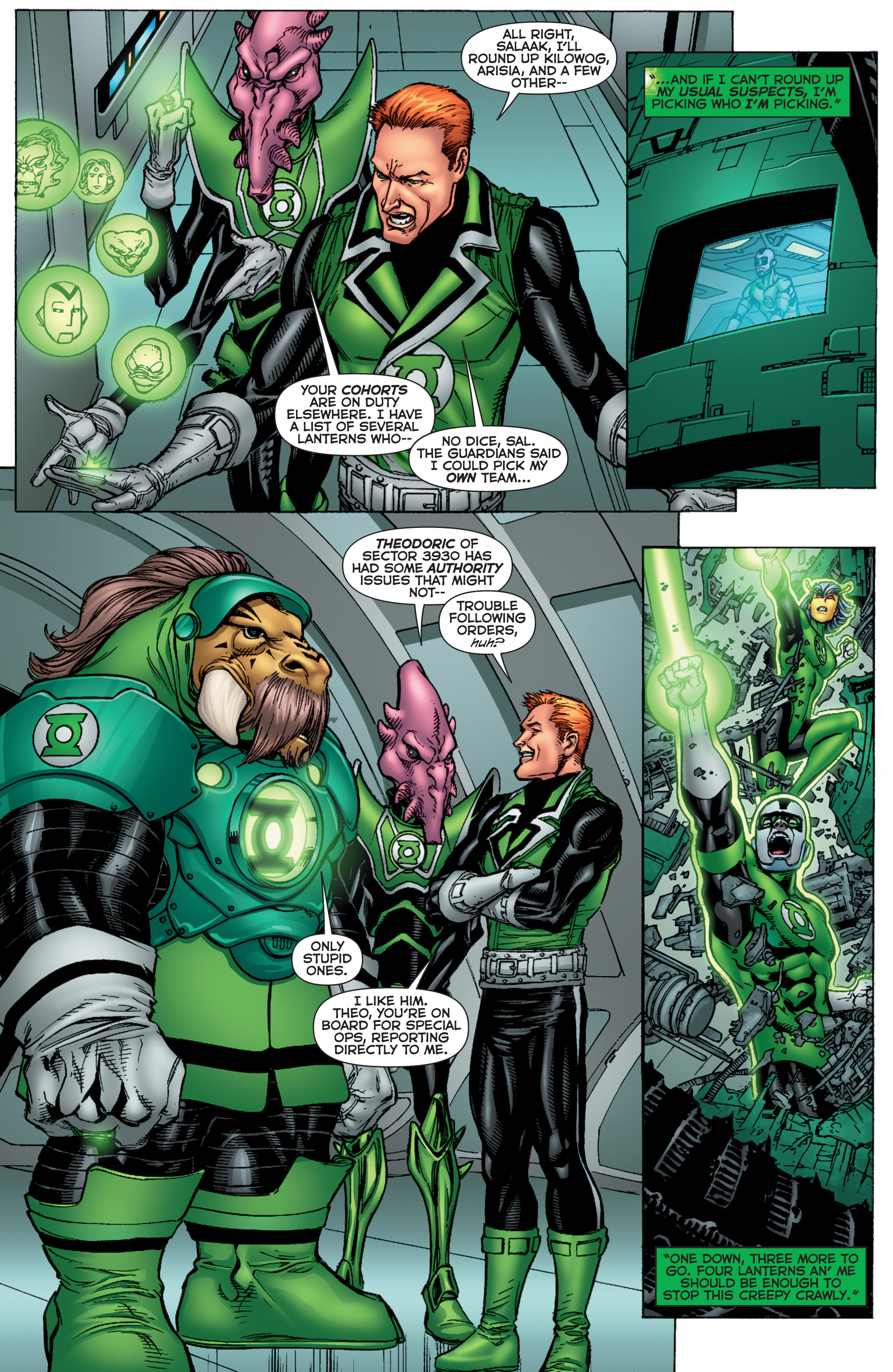 Read online Green Lantern: Emerald Warriors comic -  Issue #12 - 7