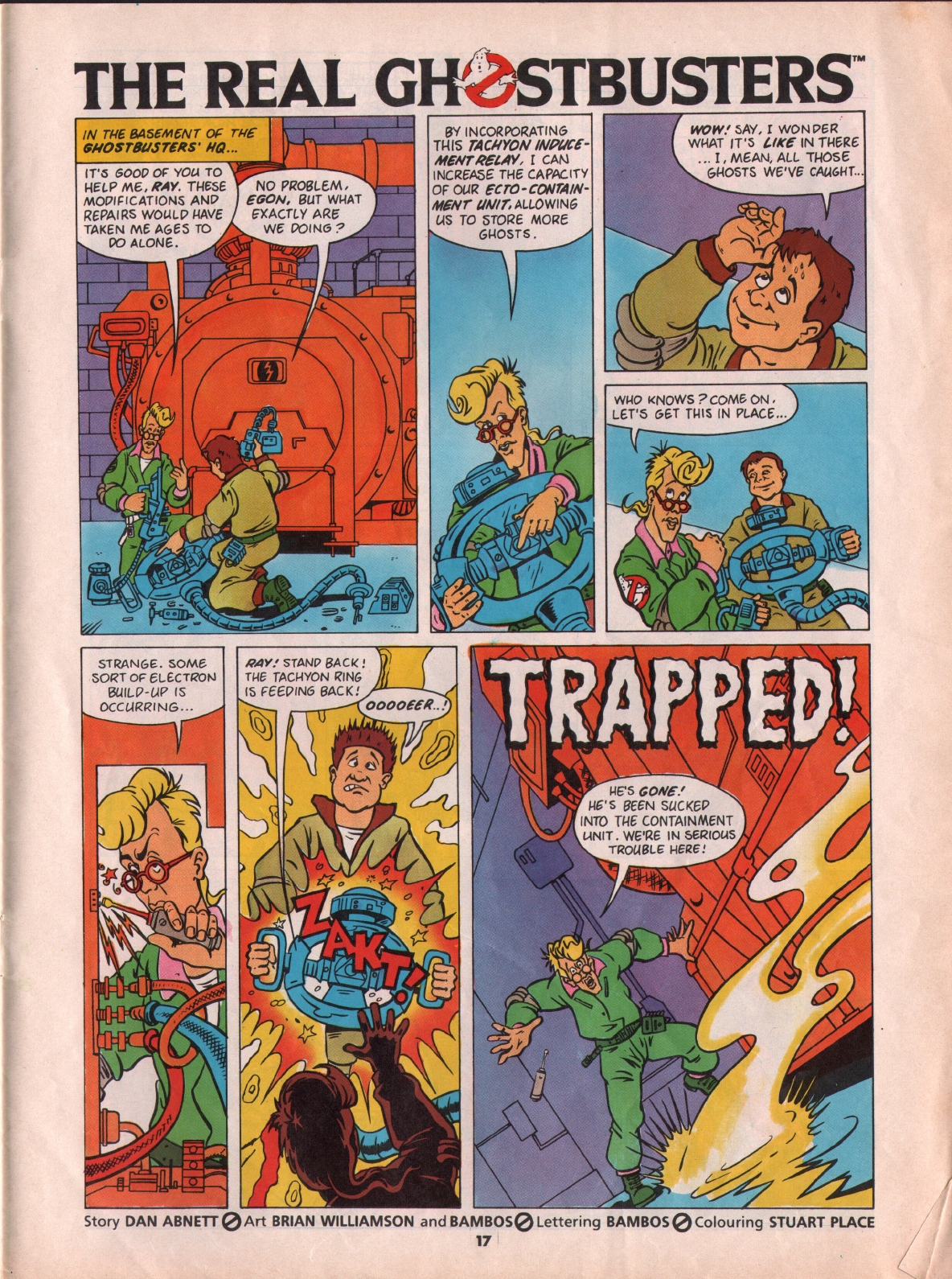 Read online The Real Ghostbusters comic -  Issue #12 - 17