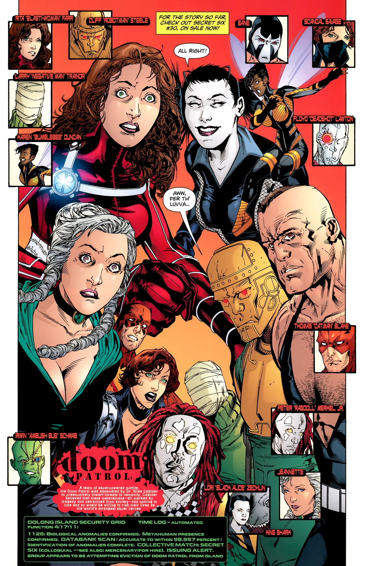 Read online Doom Patrol (2009) comic -  Issue #19 - 2