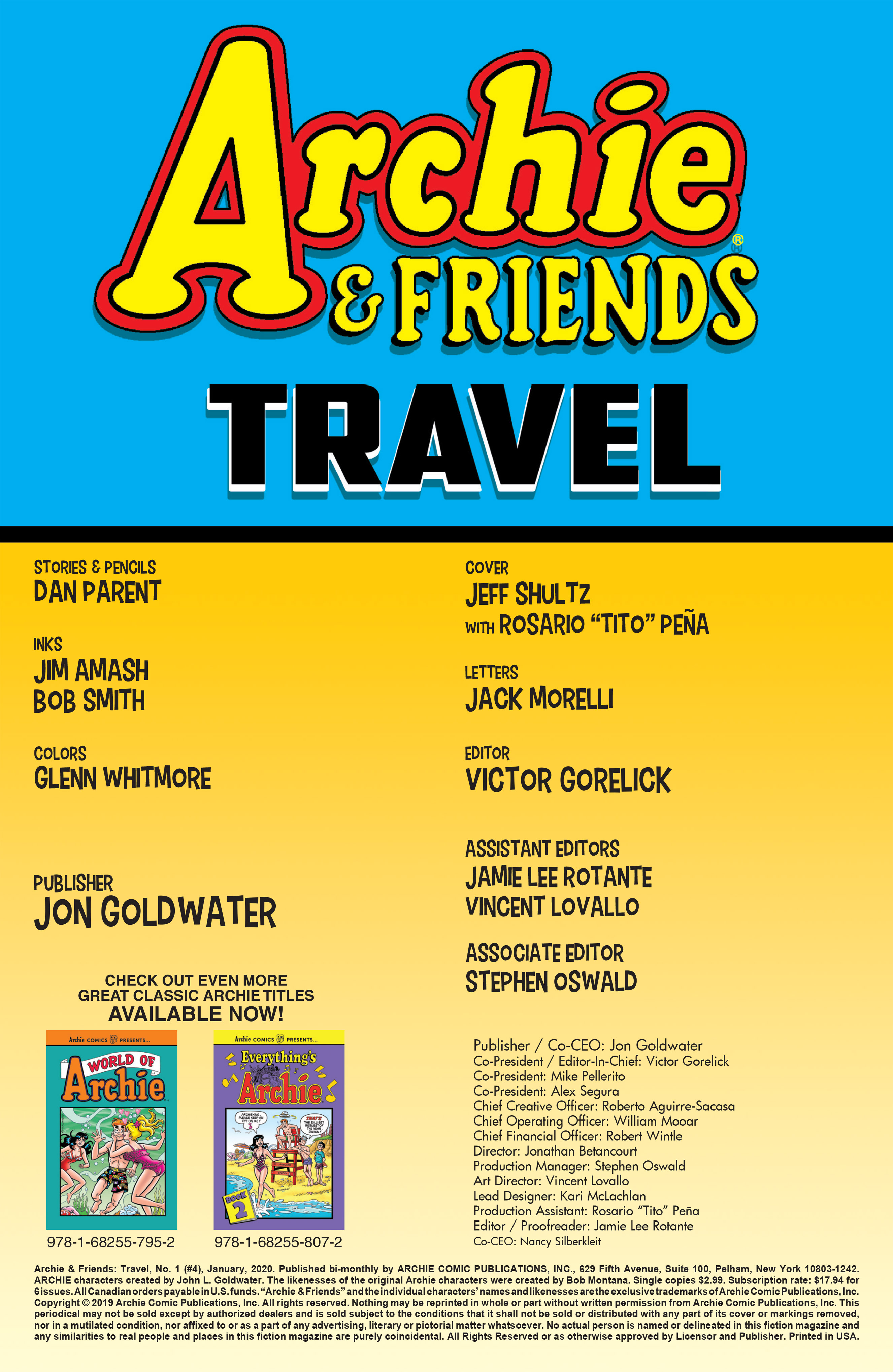 Read online Archie & Friends (2019) comic -  Issue # Travel - 2