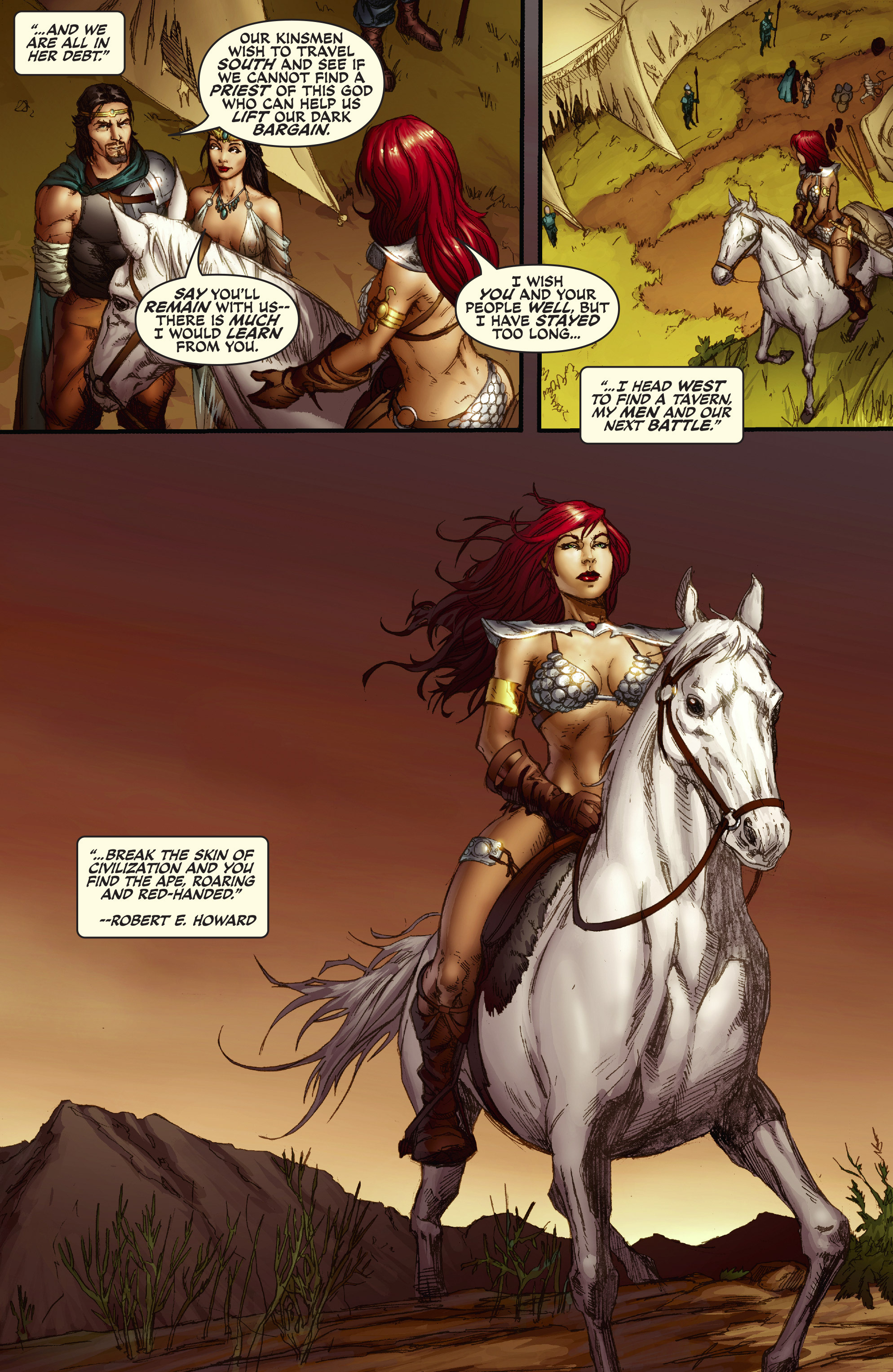 Read online Red Sonja: Break The Skin comic -  Issue # Full - 24