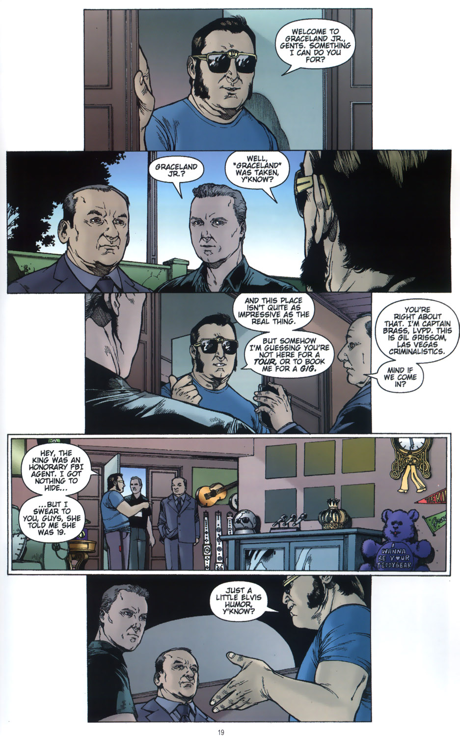 Read online CSI: Crime Scene Investigation: Thicker Than Blood comic -  Issue # Full - 21