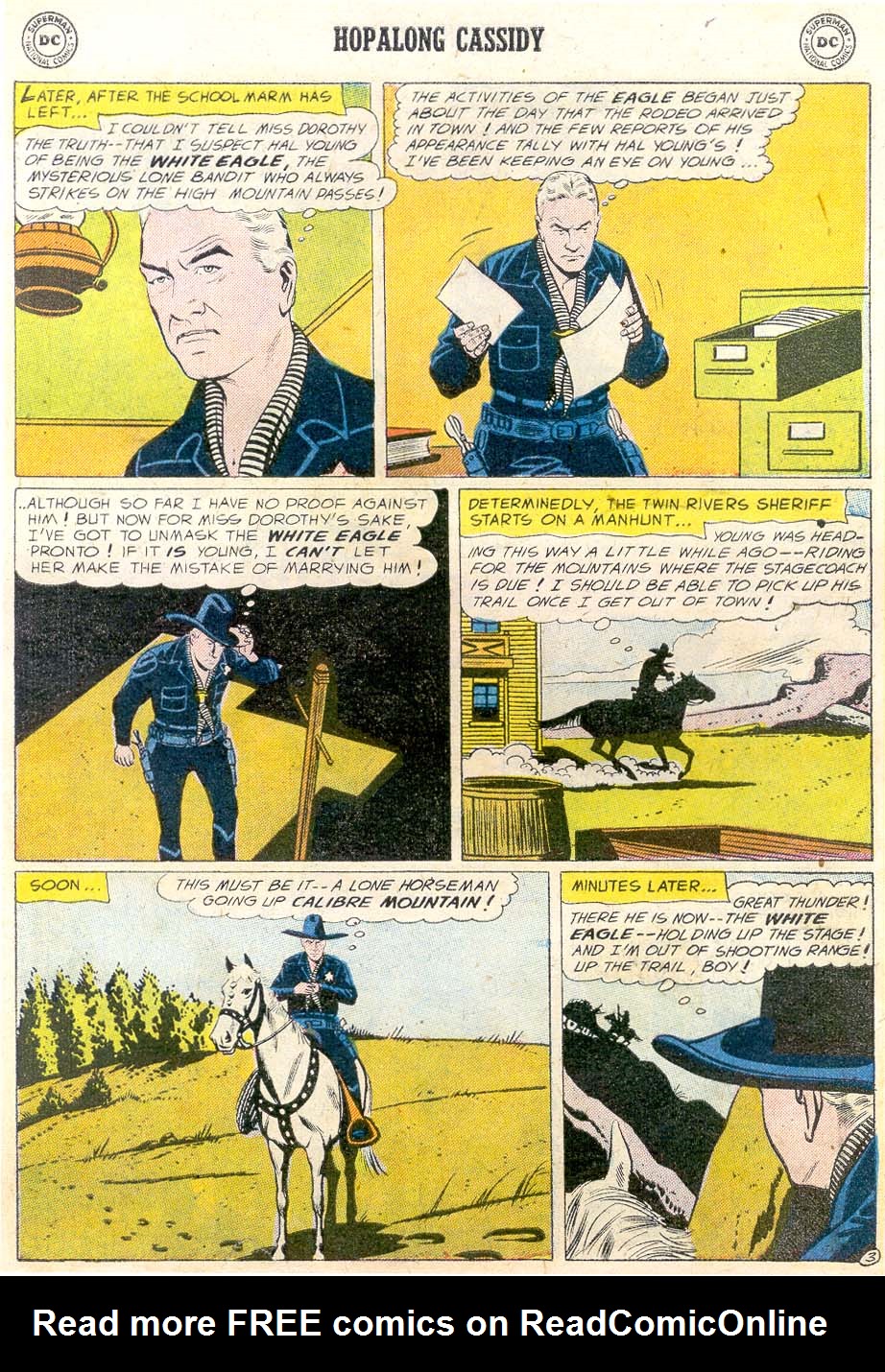 Read online Hopalong Cassidy comic -  Issue #120 - 27