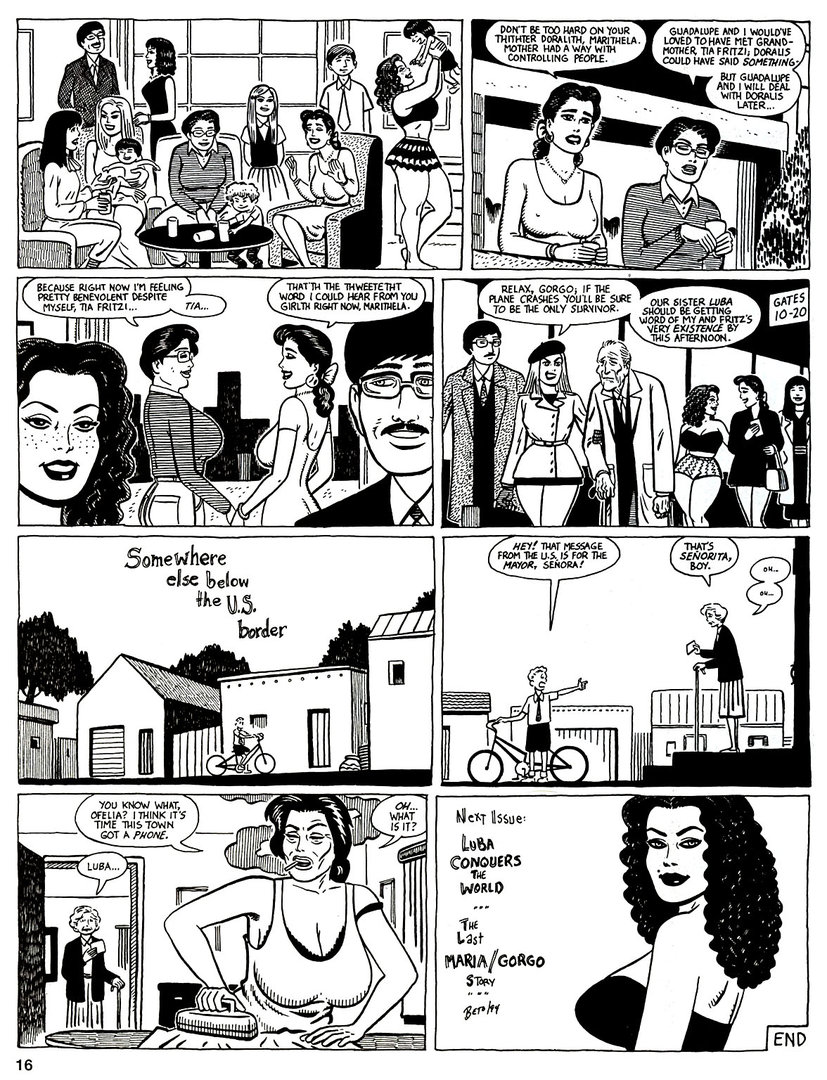 Read online Love and Rockets (1982) comic -  Issue #47 - 18