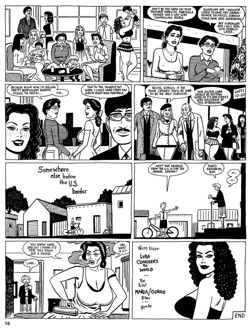 Read online Love and Rockets (1982) comic -  Issue #47 - 18