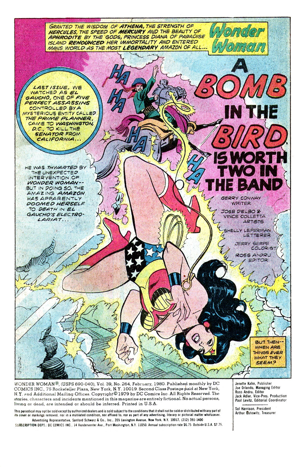 Read online Wonder Woman (1942) comic -  Issue #264 - 2