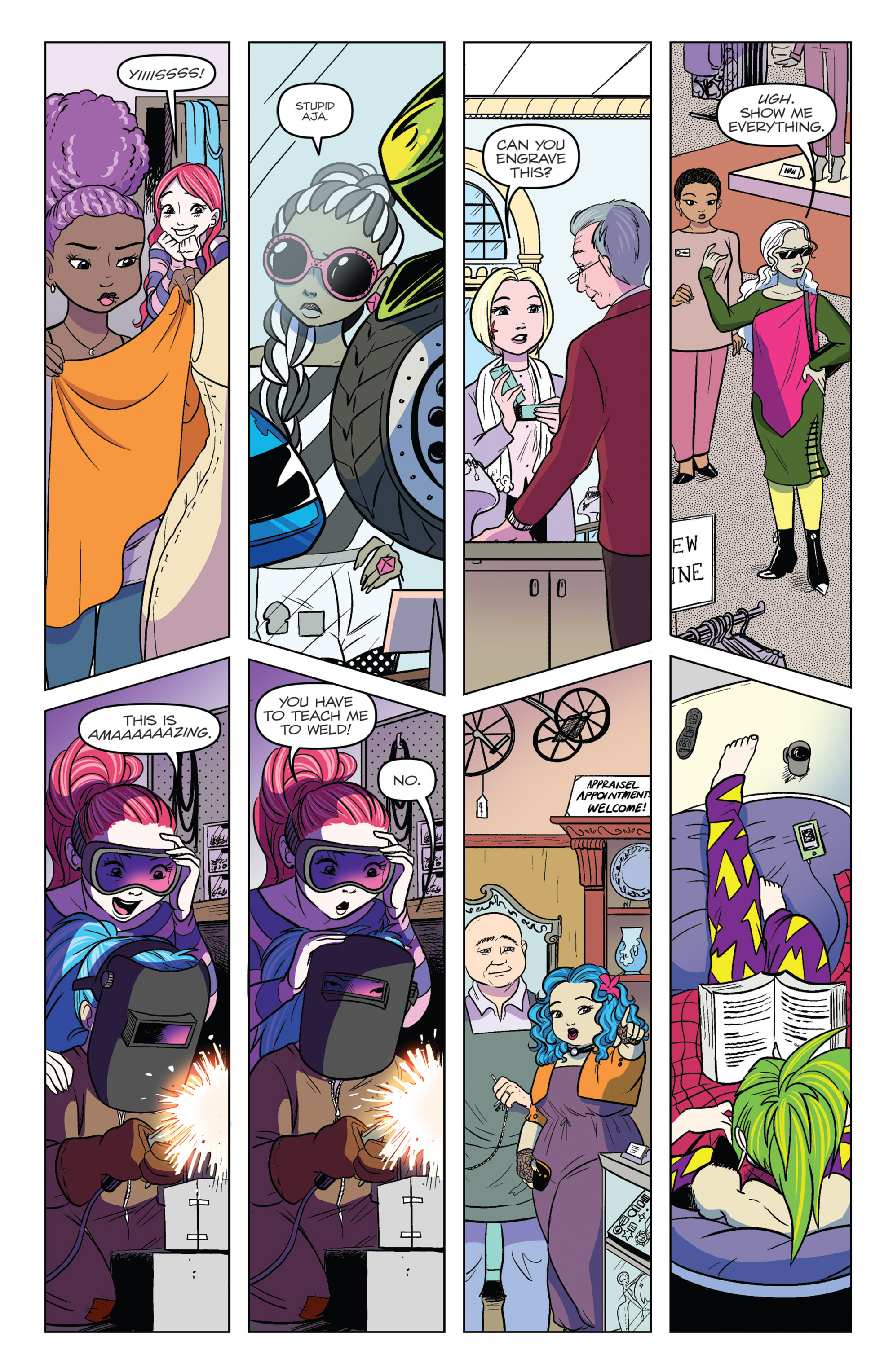Read online Jem and The Holograms comic -  Issue # _Special - Holiday Special - 16