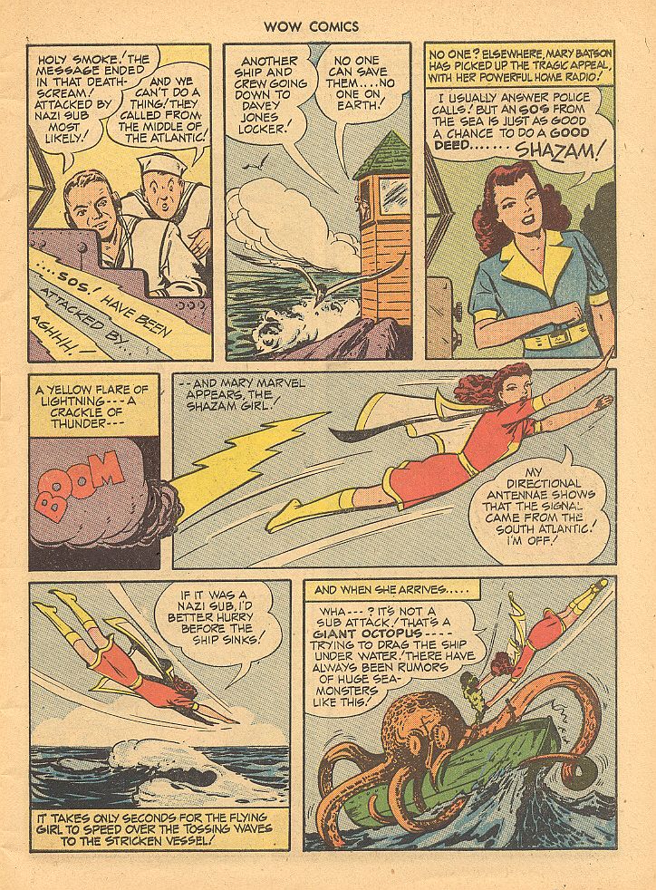 Read online Wow Comics comic -  Issue #25 - 5