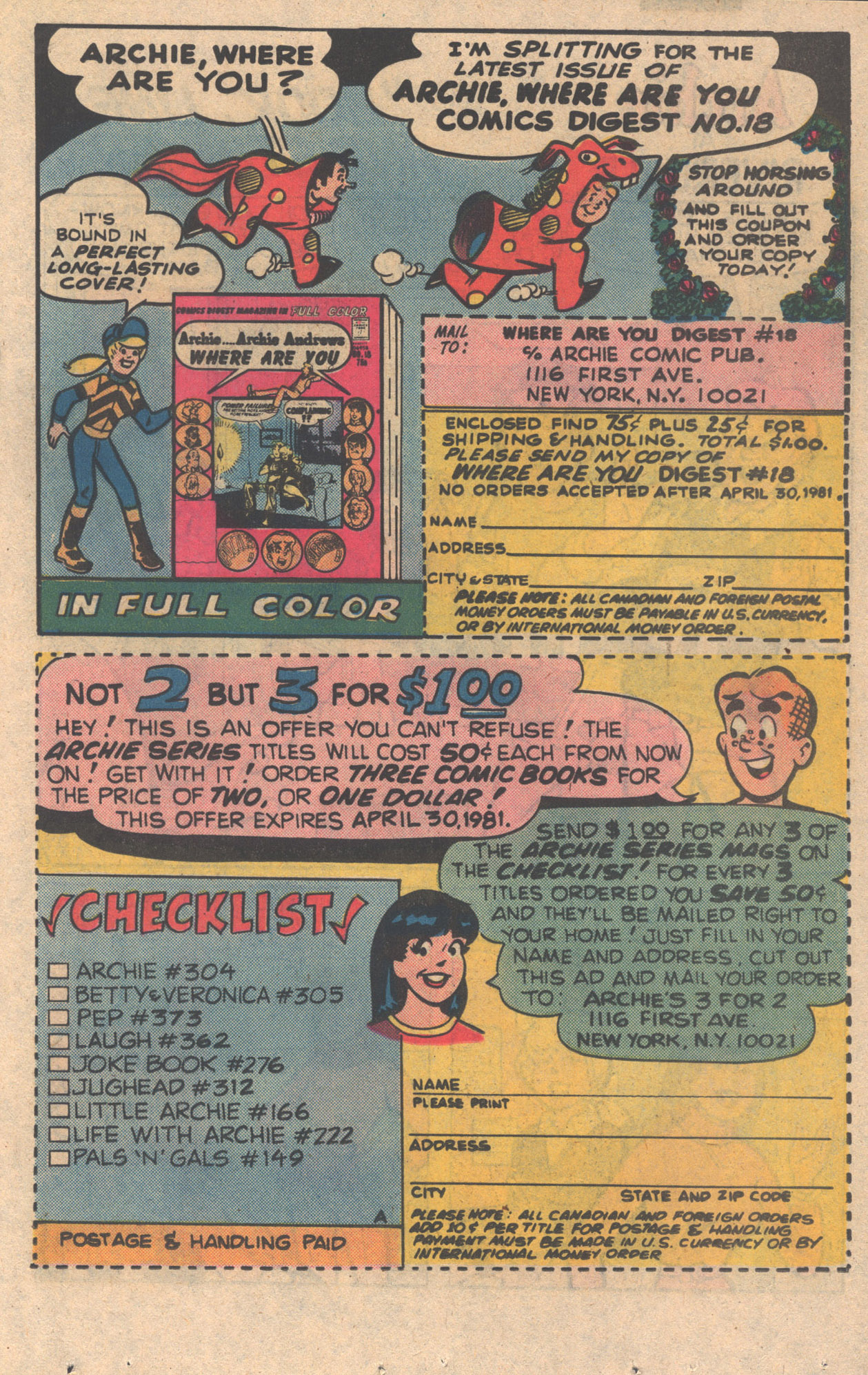 Read online Archie at Riverdale High (1972) comic -  Issue #79 - 19