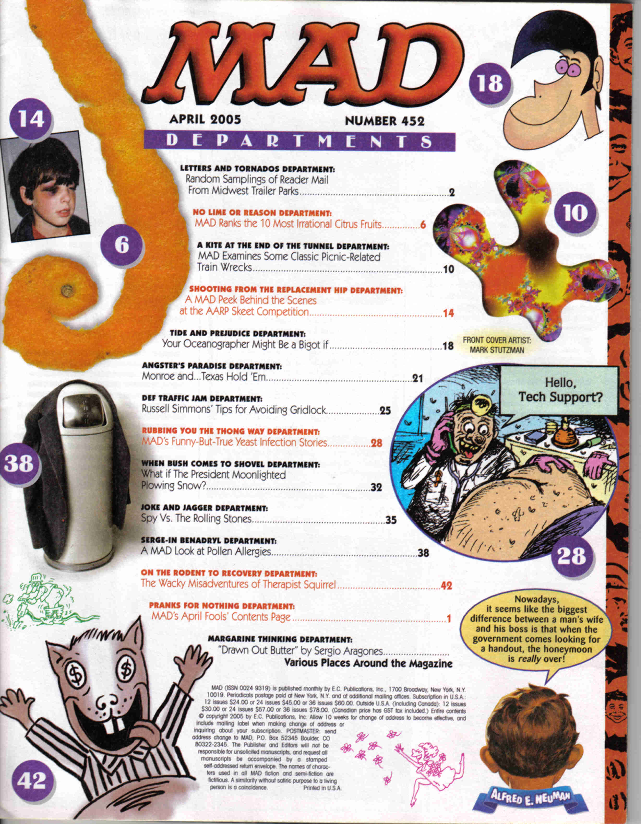 Read online MAD comic -  Issue #452 - 2