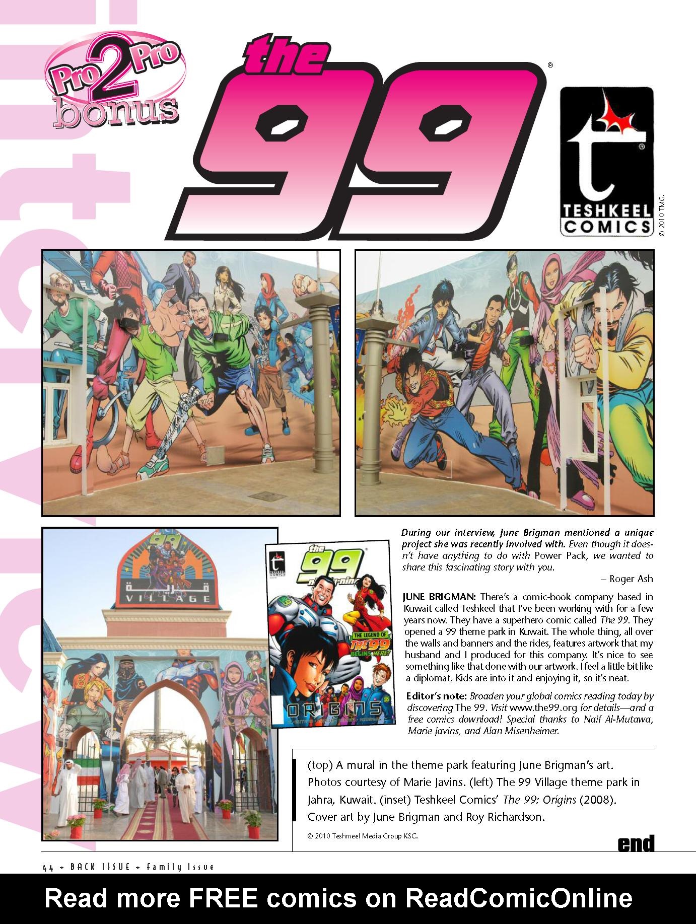 Read online Back Issue comic -  Issue #38 - 46