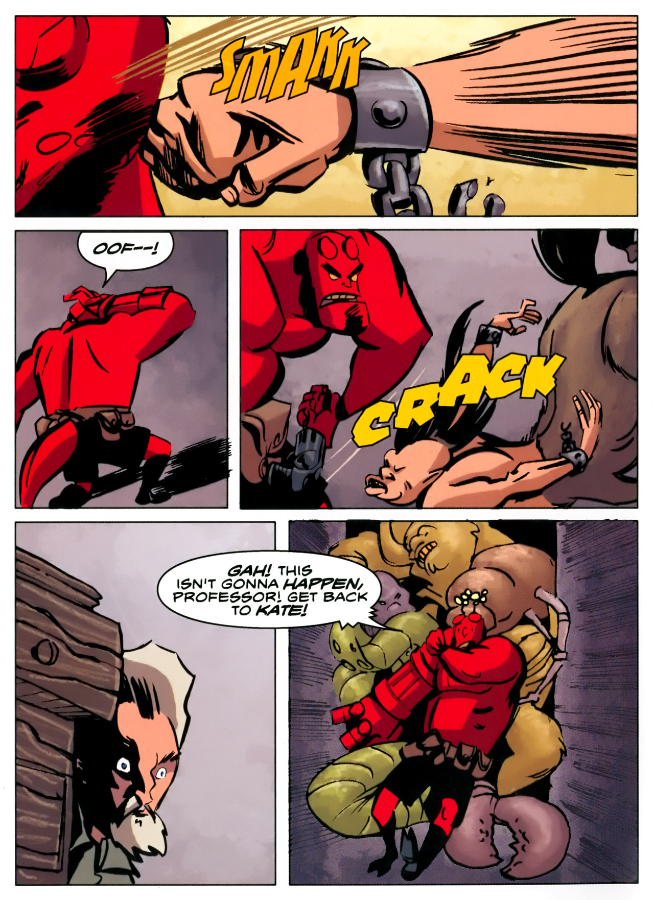 Read online Hellboy Animated: The Menagerie comic -  Issue # TPB - 48