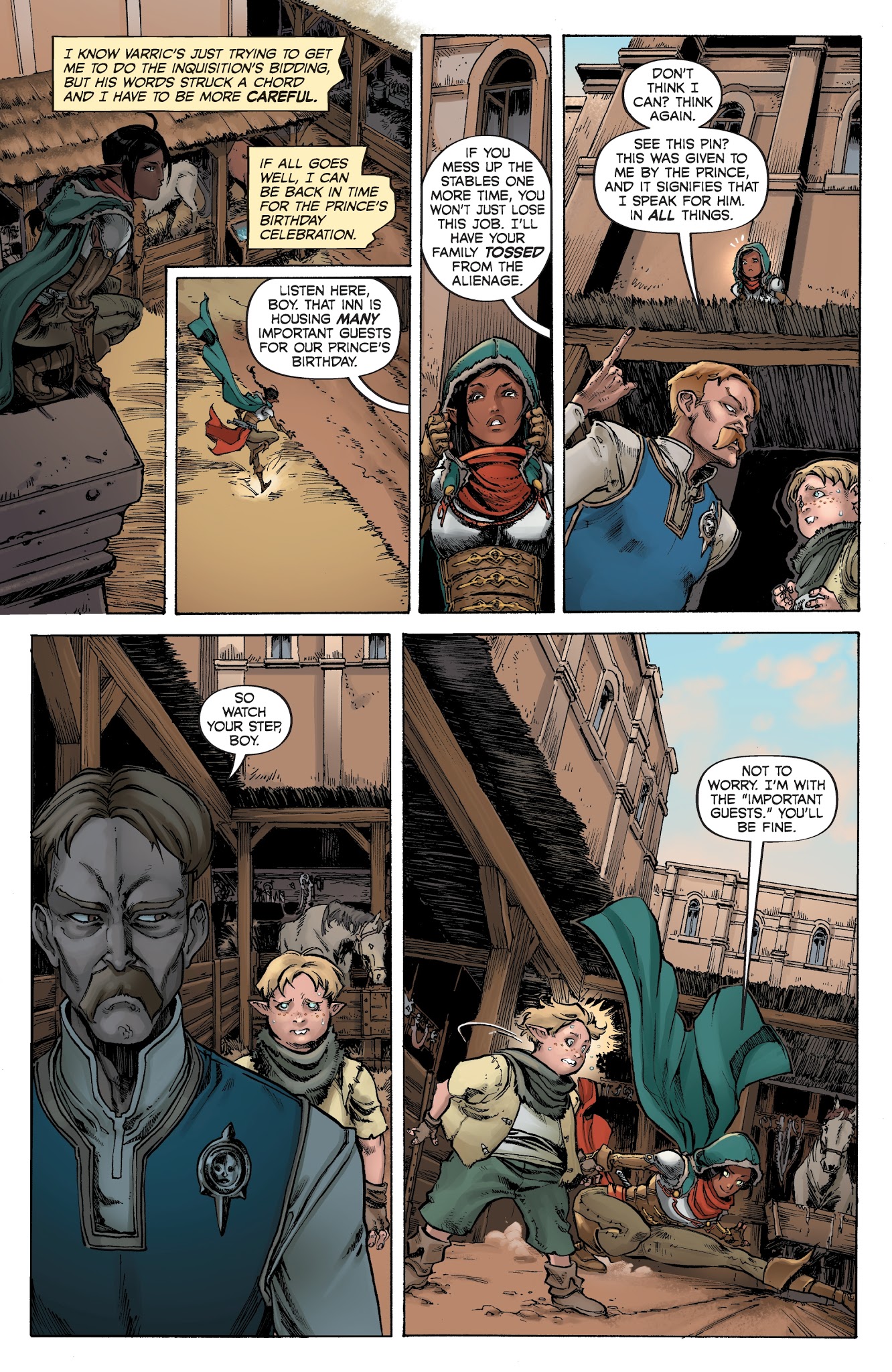Read online Dragon Age: Knight Errant comic -  Issue #3 - 9