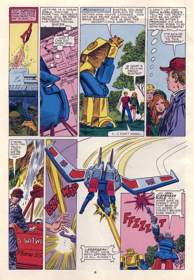 Read online The Transformers (UK) comic -  Issue #38 - 5
