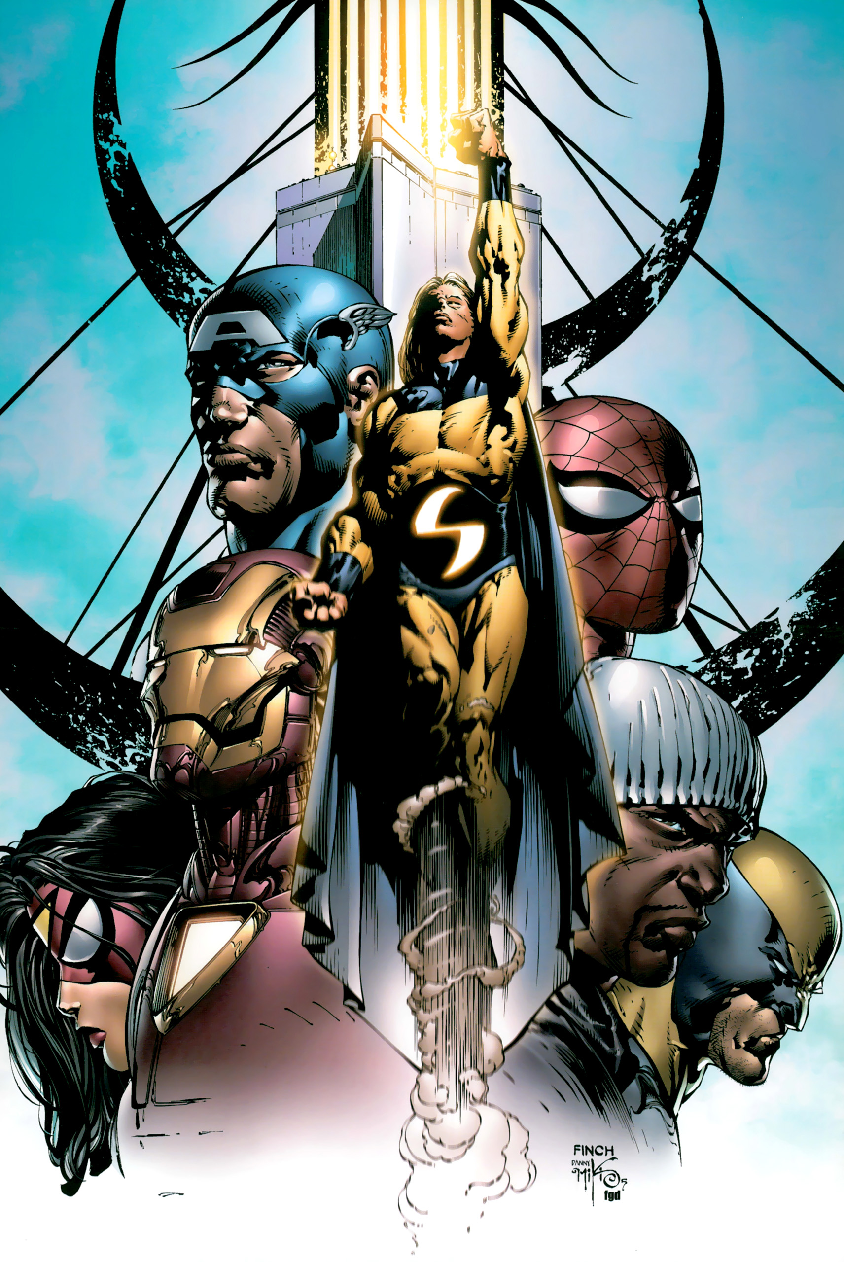 Read online New Avengers Poster Book comic -  Issue # Full - 13