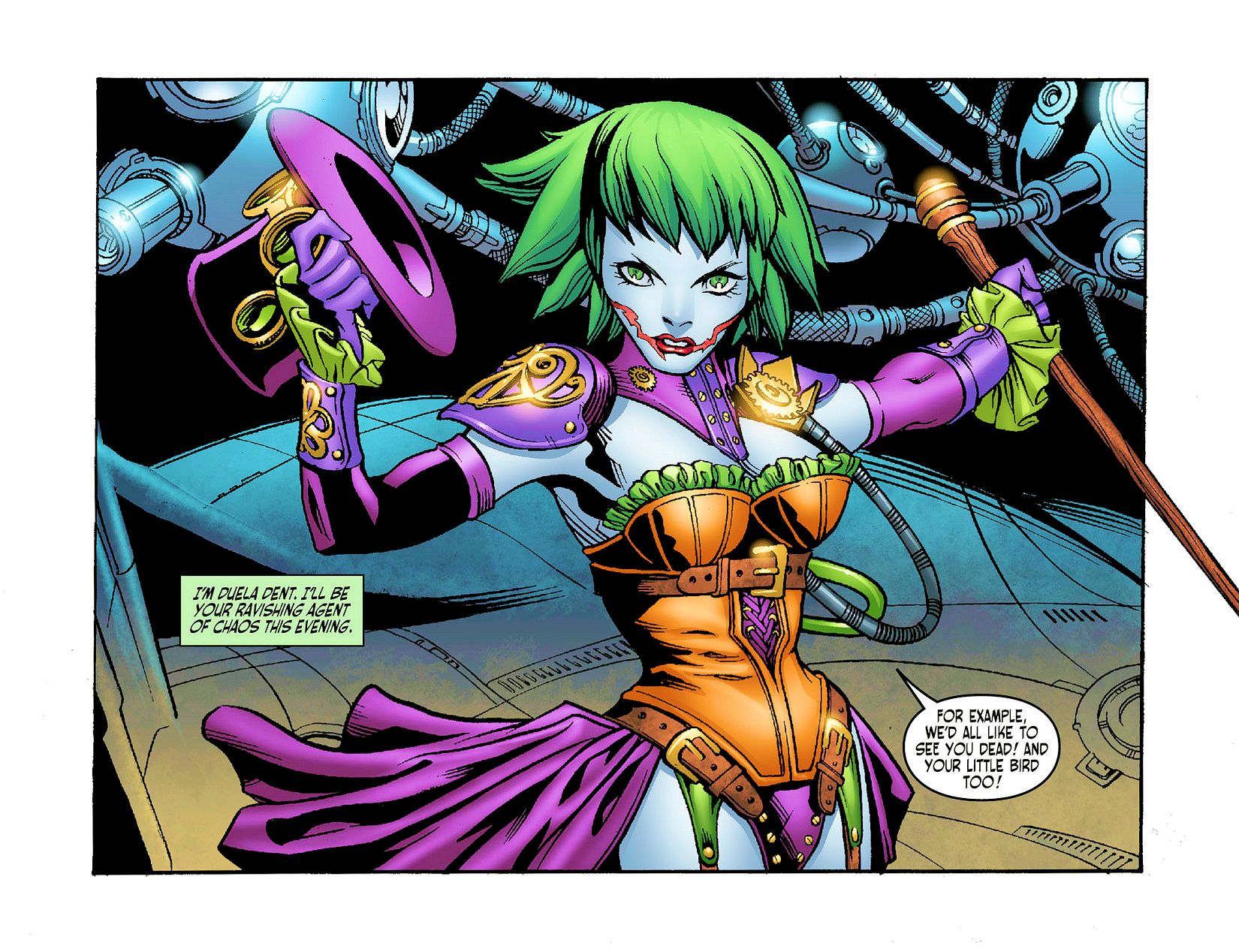 Read online Ame-Comi: Duela Dent comic -  Issue #2 - 4