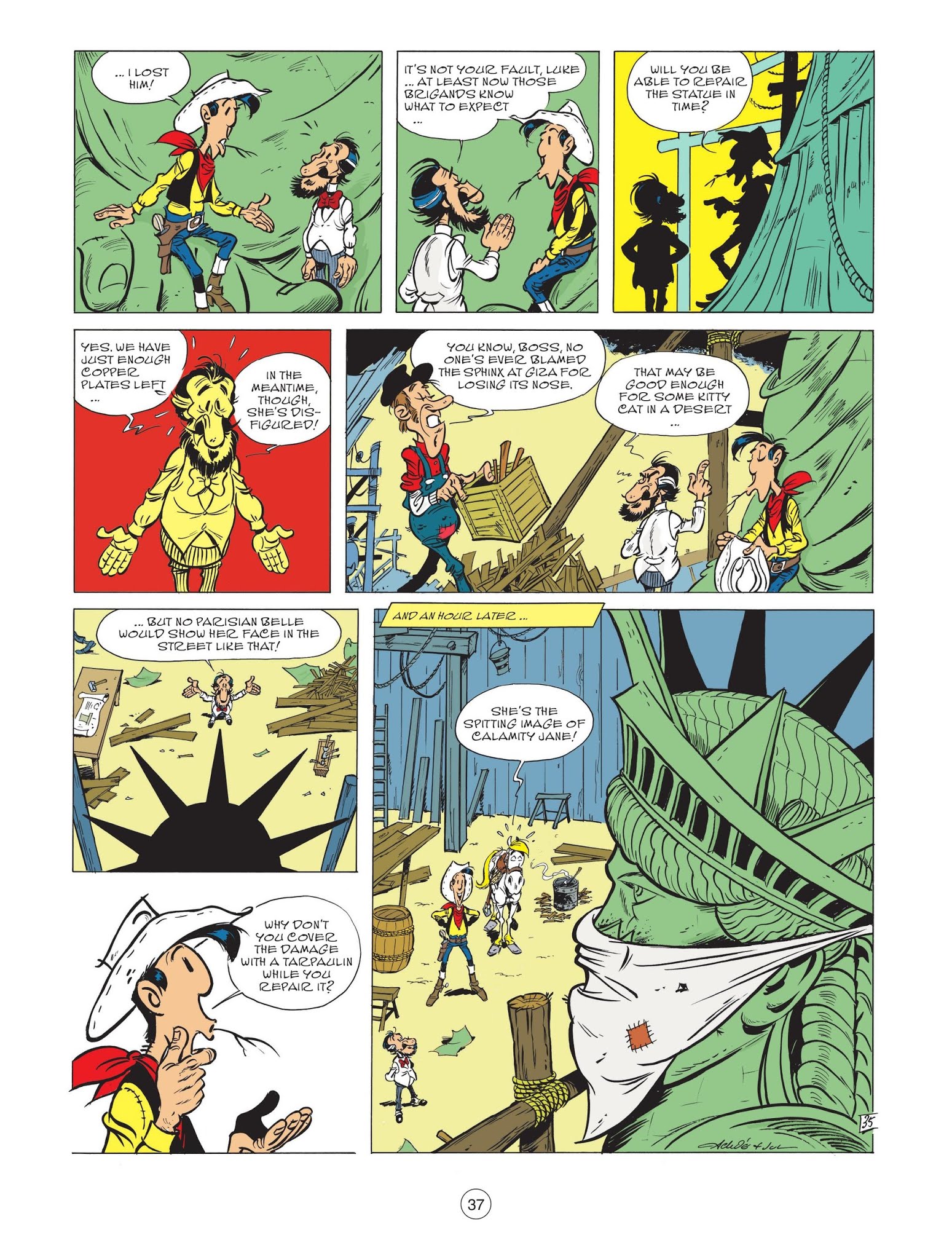 Read online A Lucky Luke Adventure comic -  Issue #71 - 39