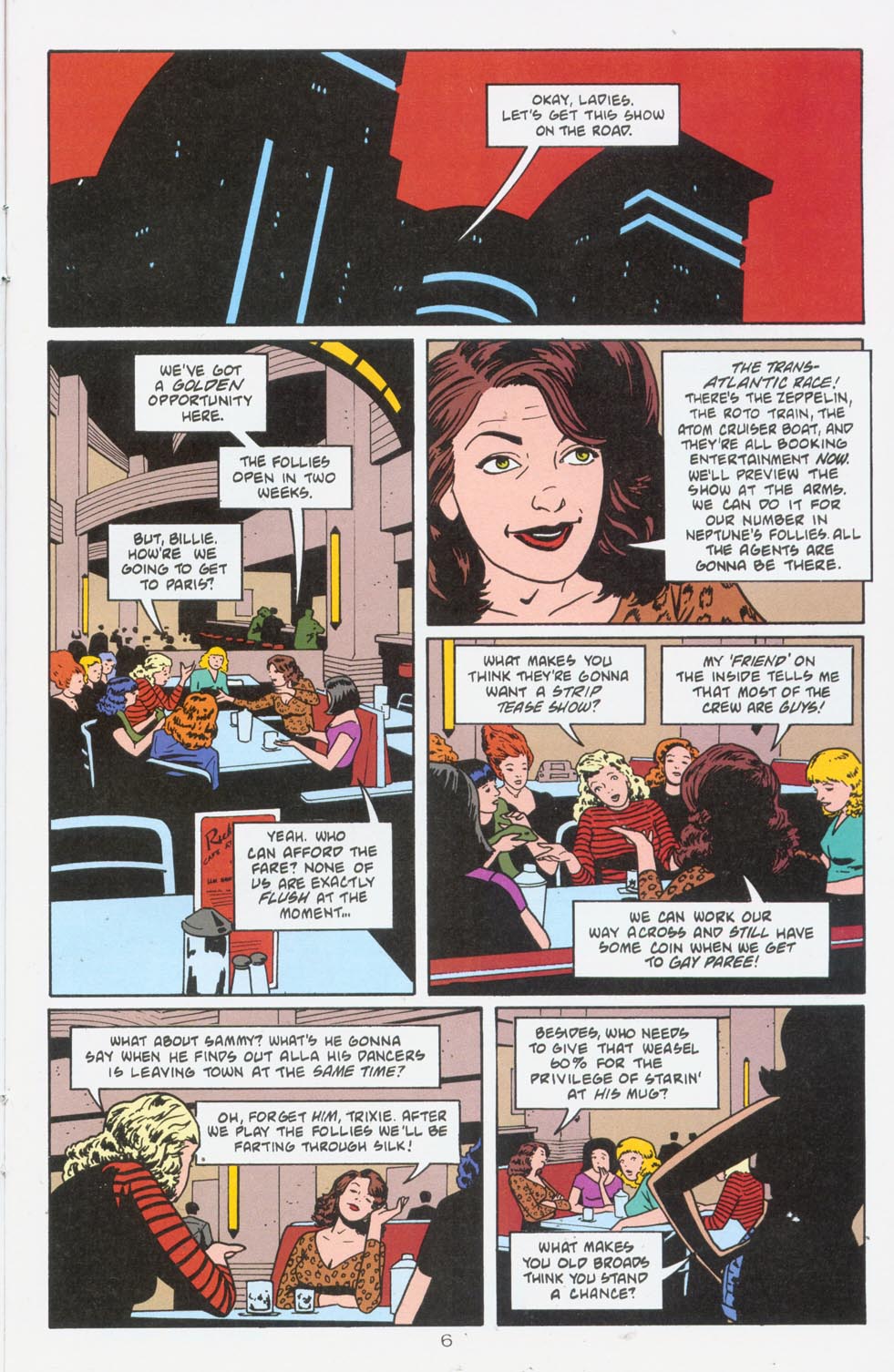 Read online Terminal City: Aerial Graffiti comic -  Issue #5 - 7