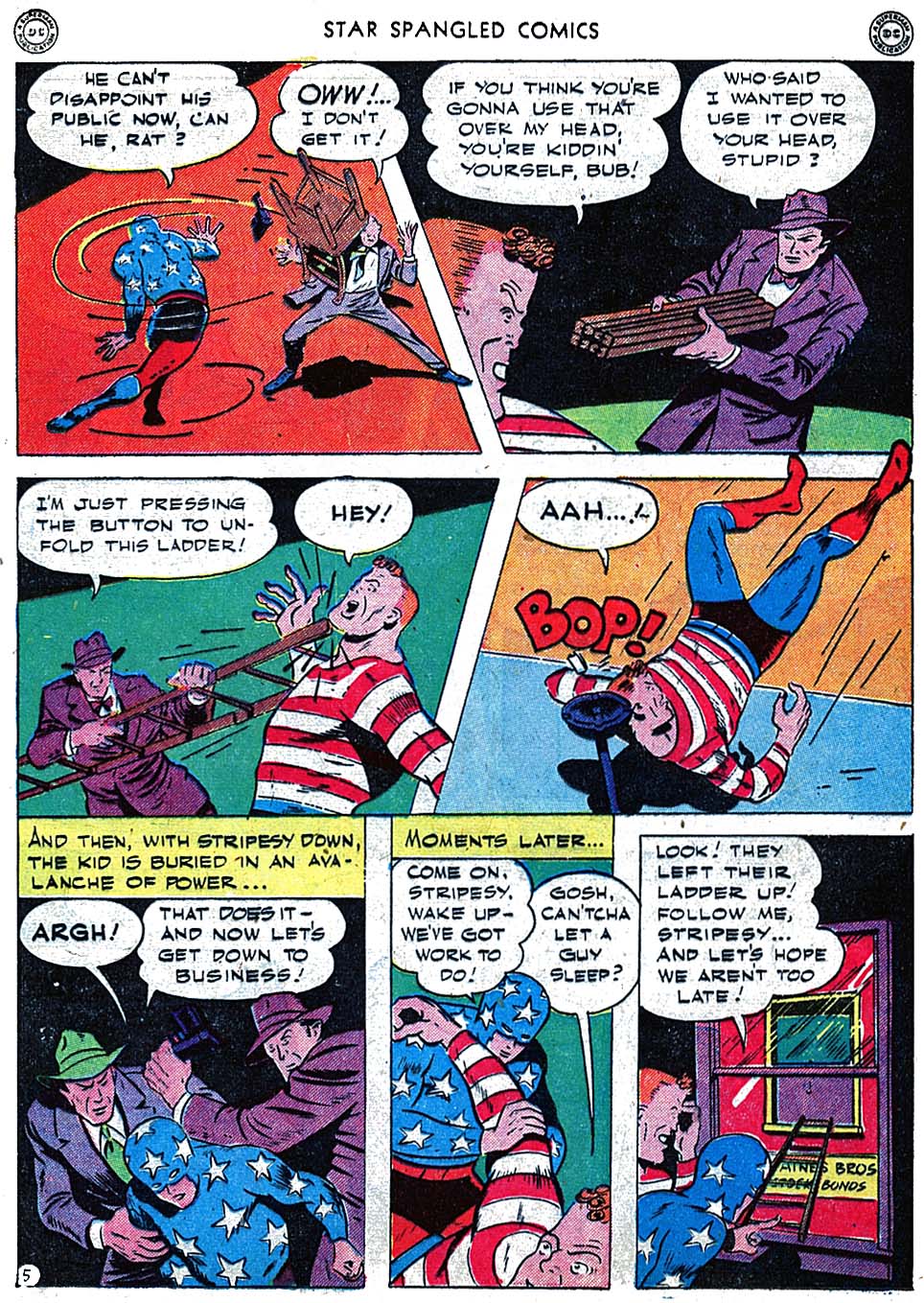 Read online Star Spangled Comics comic -  Issue #39 - 34