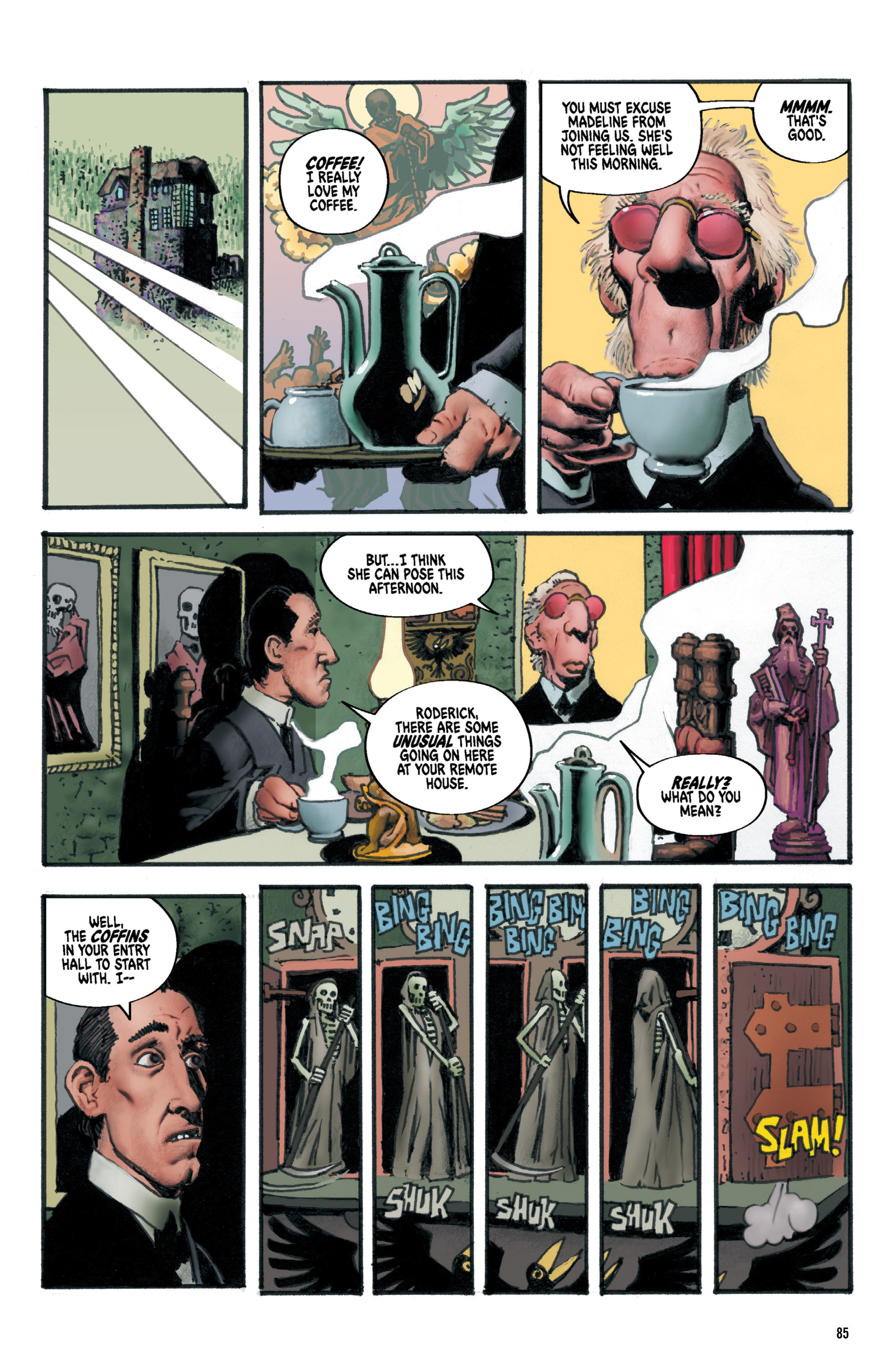 Read online Edgar Allen Poe's Spirits of the Dead comic -  Issue # TPB (Part 1) - 86