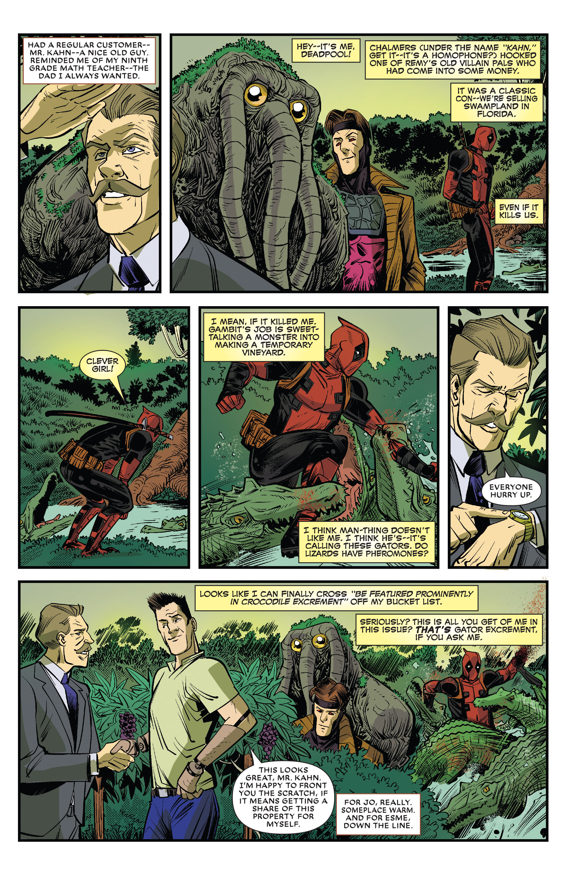 Read online Deadpool V Gambit comic -  Issue #4 - 12