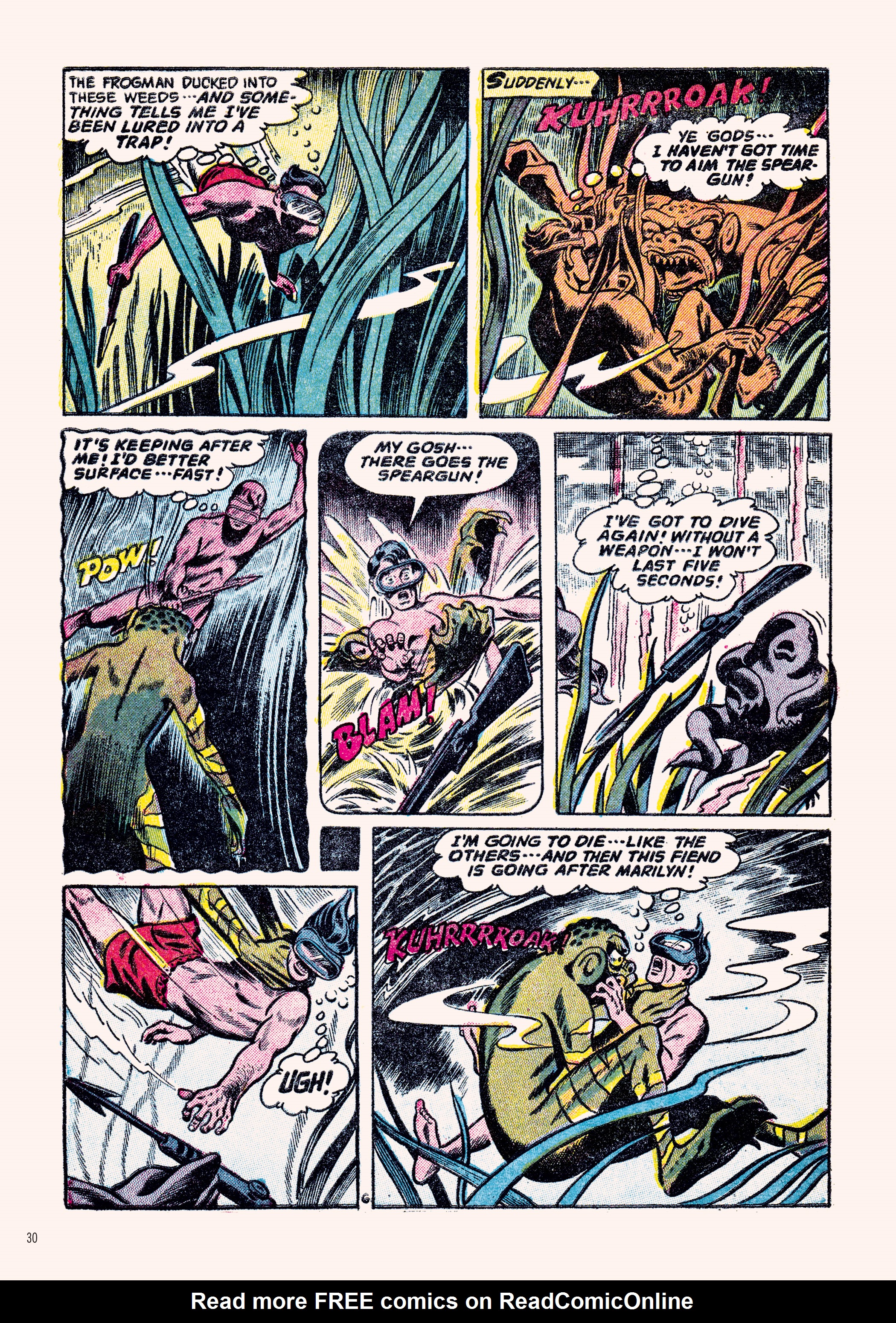 Read online Classic Monsters of Pre-Code Horror Comics: Swamp Monsters comic -  Issue # TPB - 30